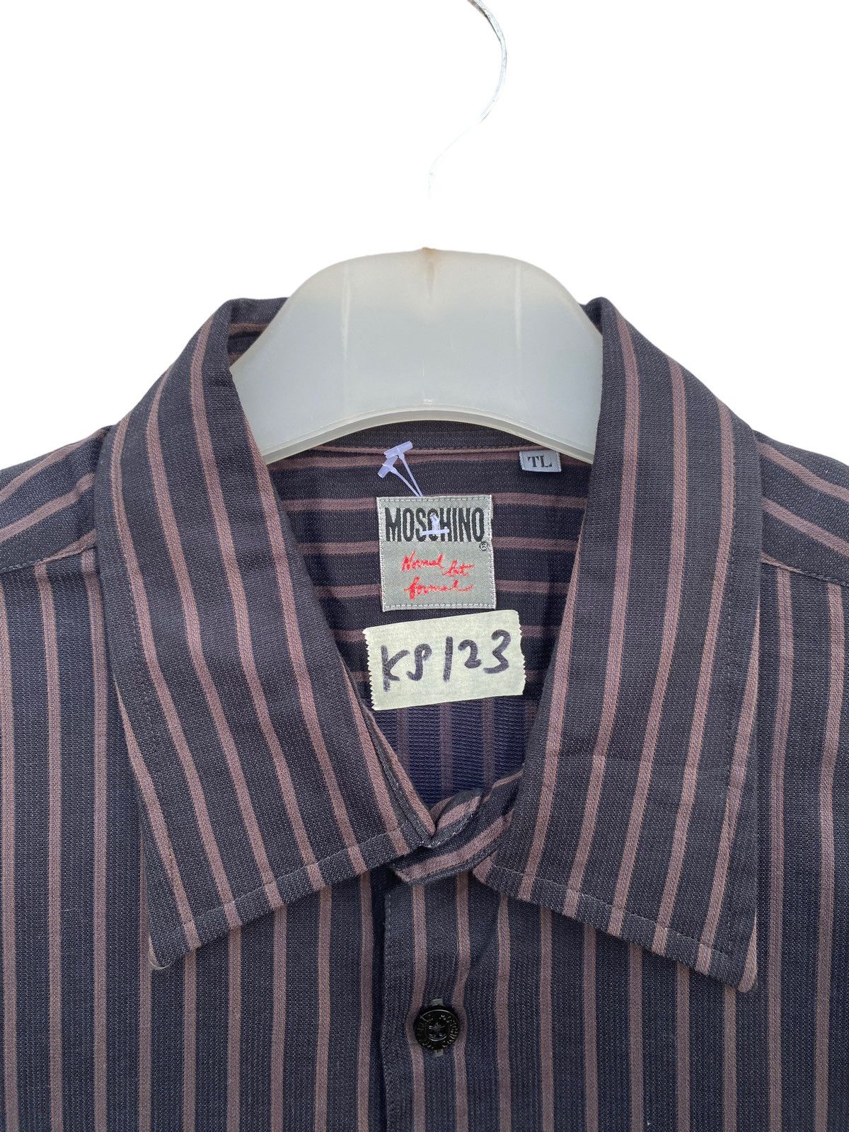Moschino Moschino Stripe Shirt Size US XL / EU 56 / 4 - 4 Thumbnail