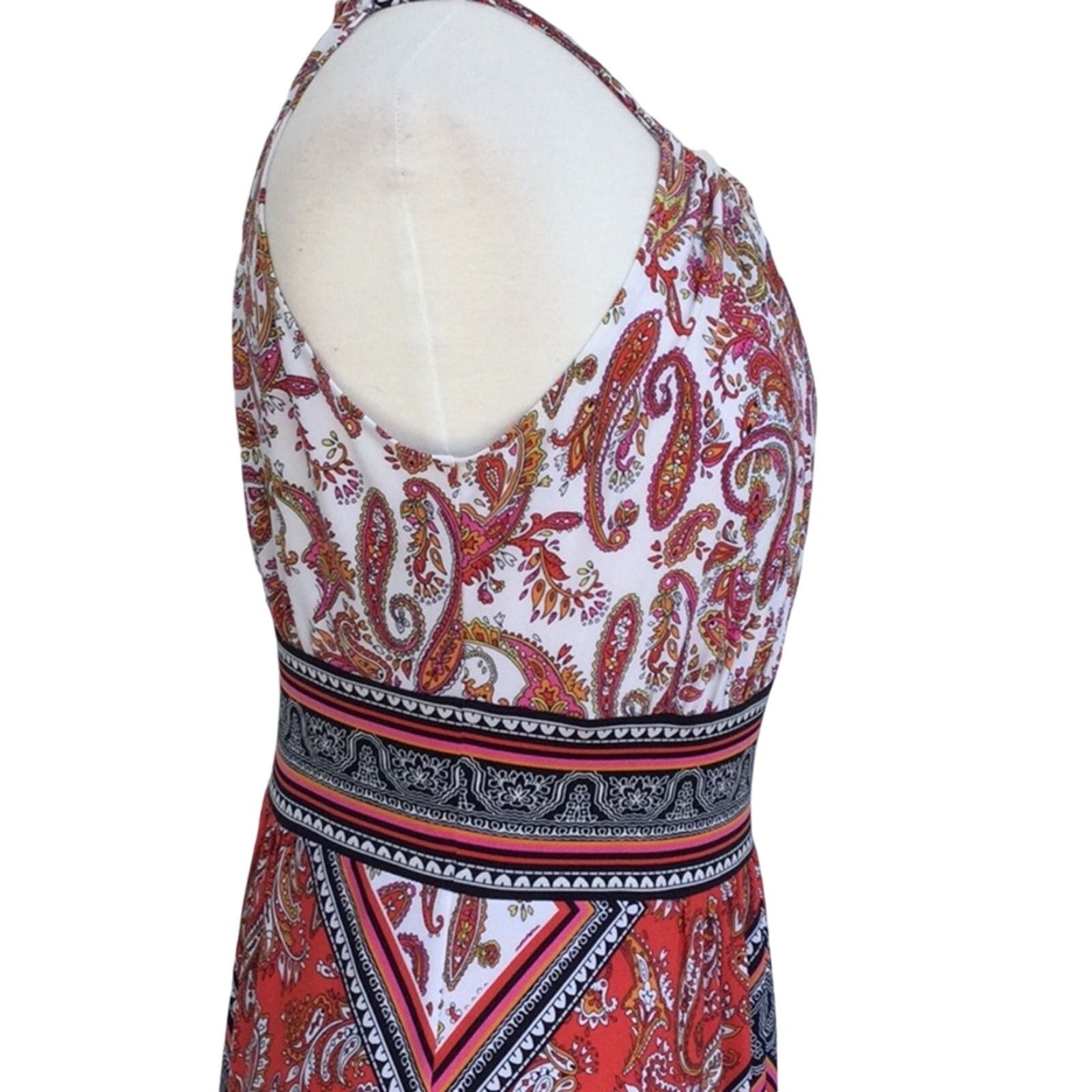 Other London Style Collection Halter Keyhole Button Maxi Dress 8 Size M / US 6-8 / IT 42-44 - 6 Thumbnail