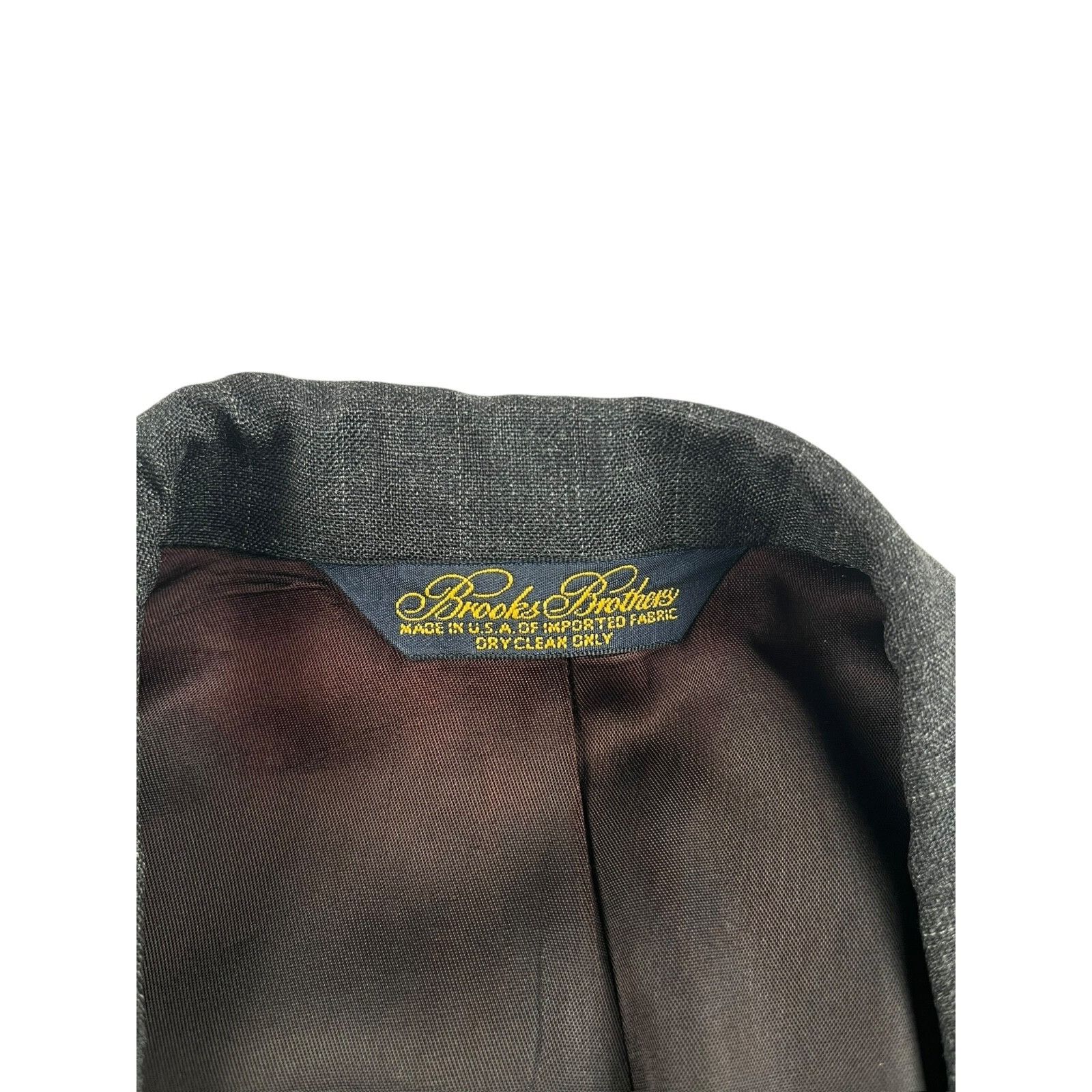 Brooks Brothers Brooks Brothers Men’s Wool Blend Pinstripe Suit Gray • USA • Size 42L - 3 Thumbnail