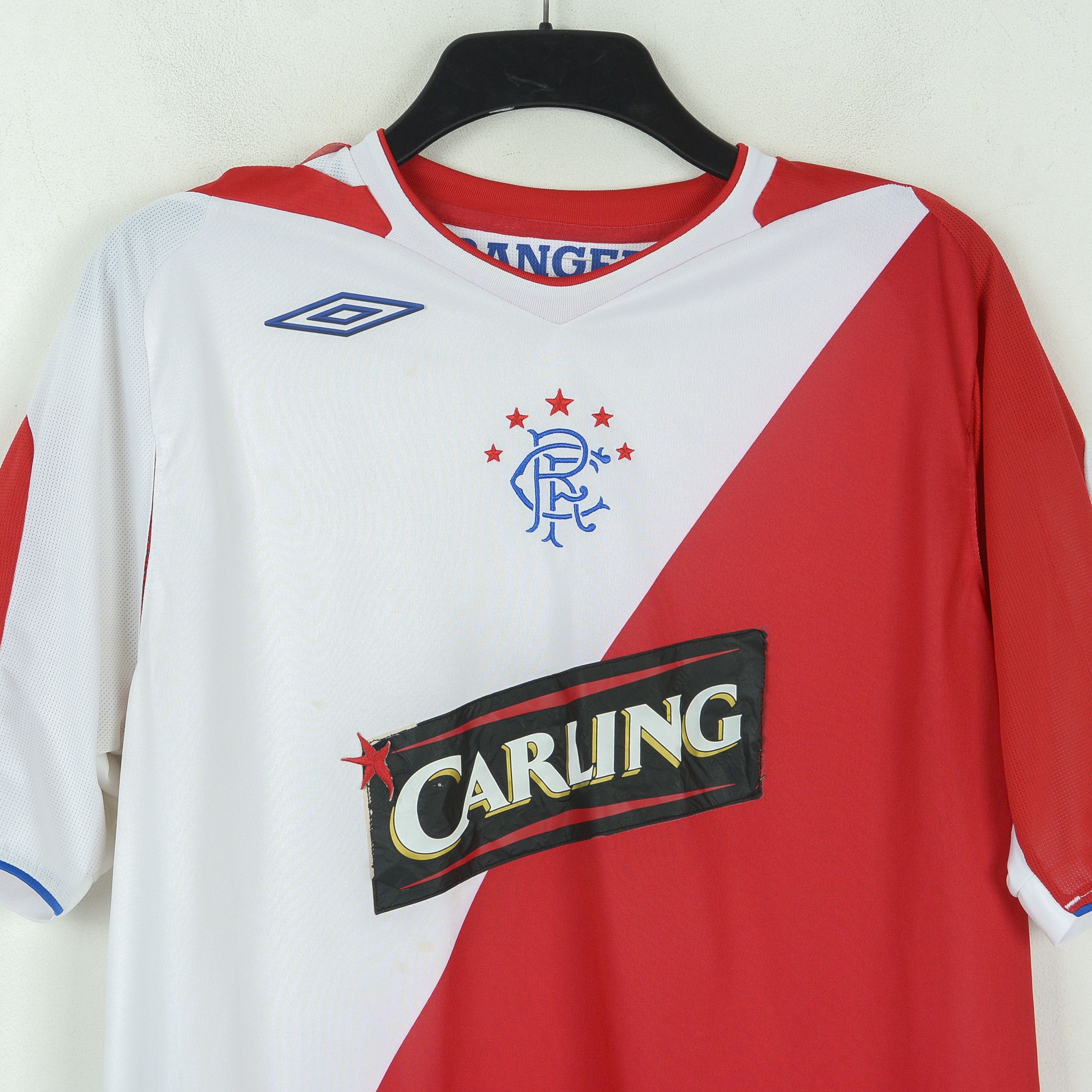 Umbro Glasgow Rangers Men L Football Away Shirt Kit 2006 2007 Top Size US L / EU 52-54 / 3 - 2 Thumbnail