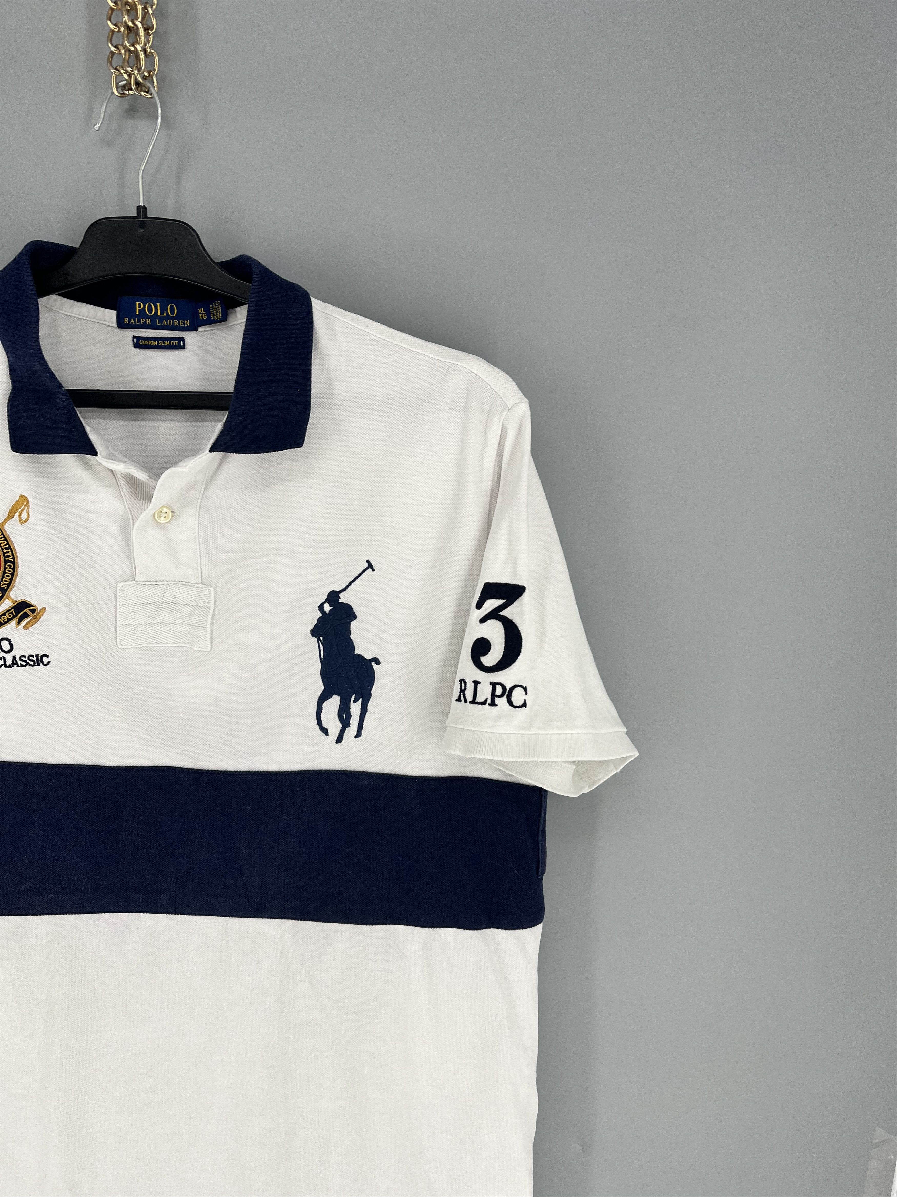 Polo Ralph Lauren Polo Ralph Lauren USA Rugby Polo Shirt Rare Hype Summer Size US XL / EU 56 / 4 - 5 Thumbnail
