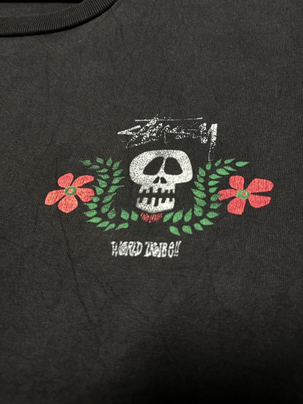 Stussy ‼️RARE‼️VINTAGE 90S STUSSY LINE LARGE WORLD TRIBE TSHIRT TEE🔥 Size US M / EU 48-50 / 2 - 9 Thumbnail