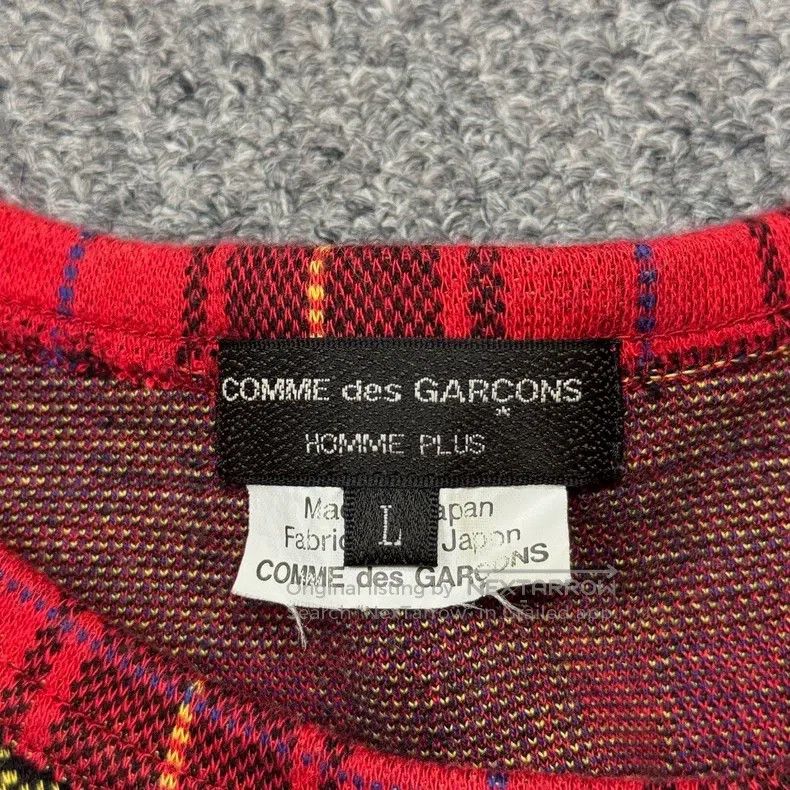 Comme des Garcons Comme Des Garcons Deconstructed checkered color-block patc Size US L / EU 52-54 / 3 - 4 Thumbnail