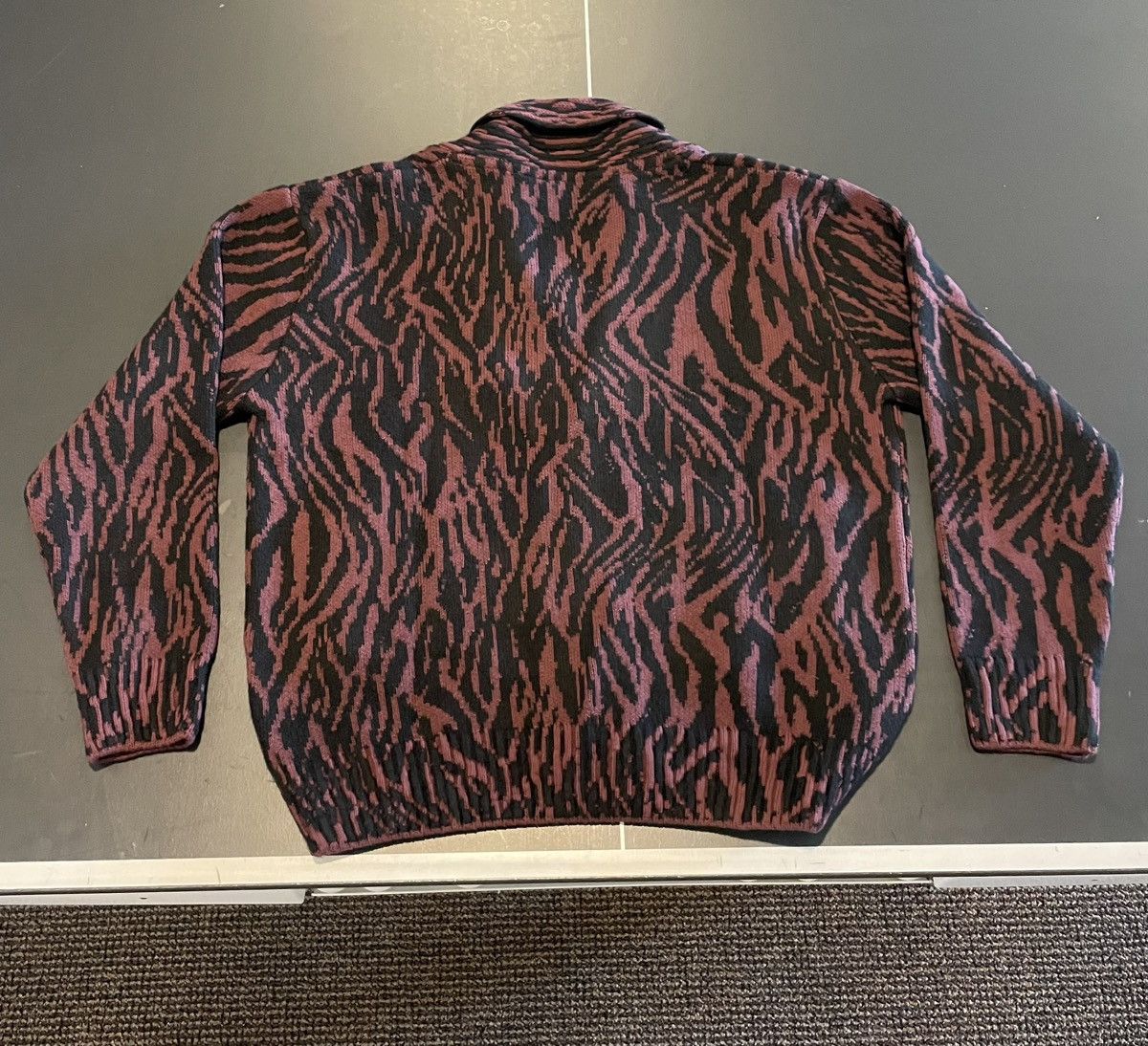 Other Roberto Cavalli Animalier Jacquard Cardigan Size US XL / EU 56 / 4 - 5 Thumbnail