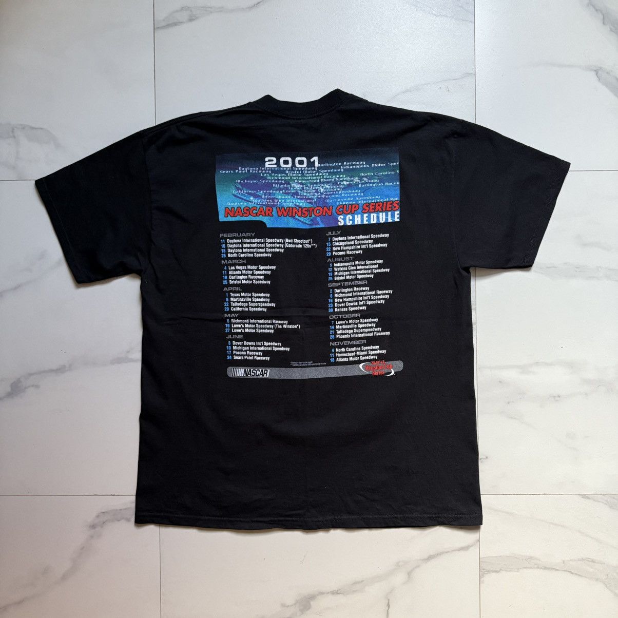 Chase Authentics Vintage Y2K NASCAR Winston Cup T-Shirt Size US XL / EU 56 / 4 - 3 Thumbnail