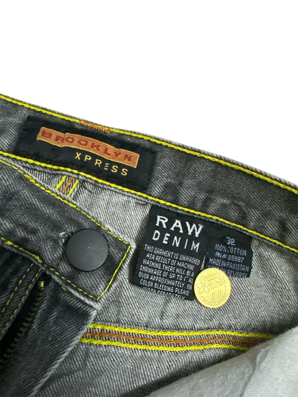 Rick Owens Brooklyn Xpress Studded Jeans Y2K Lgb Goa Jnco Rick Owens Size US 31 - 8 Thumbnail