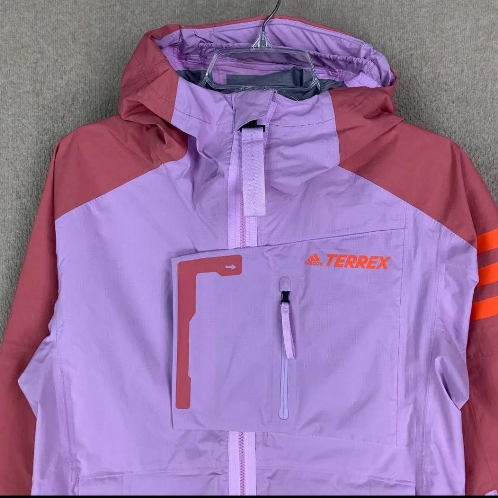 Adidas Adidas - Women's Terrex Xploric Rain.Rdy Hiking Jacket Size S / US 4 / IT 40 - 3 Thumbnail