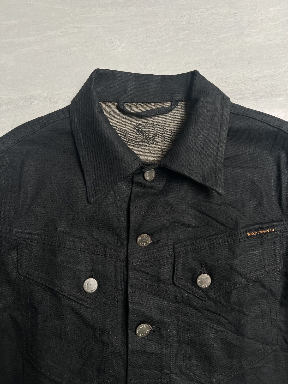 Nudie Jeans NUDIE JEANS CO Black Denim Jacket Size US XS / EU 42 / 0 - 15 Thumbnail