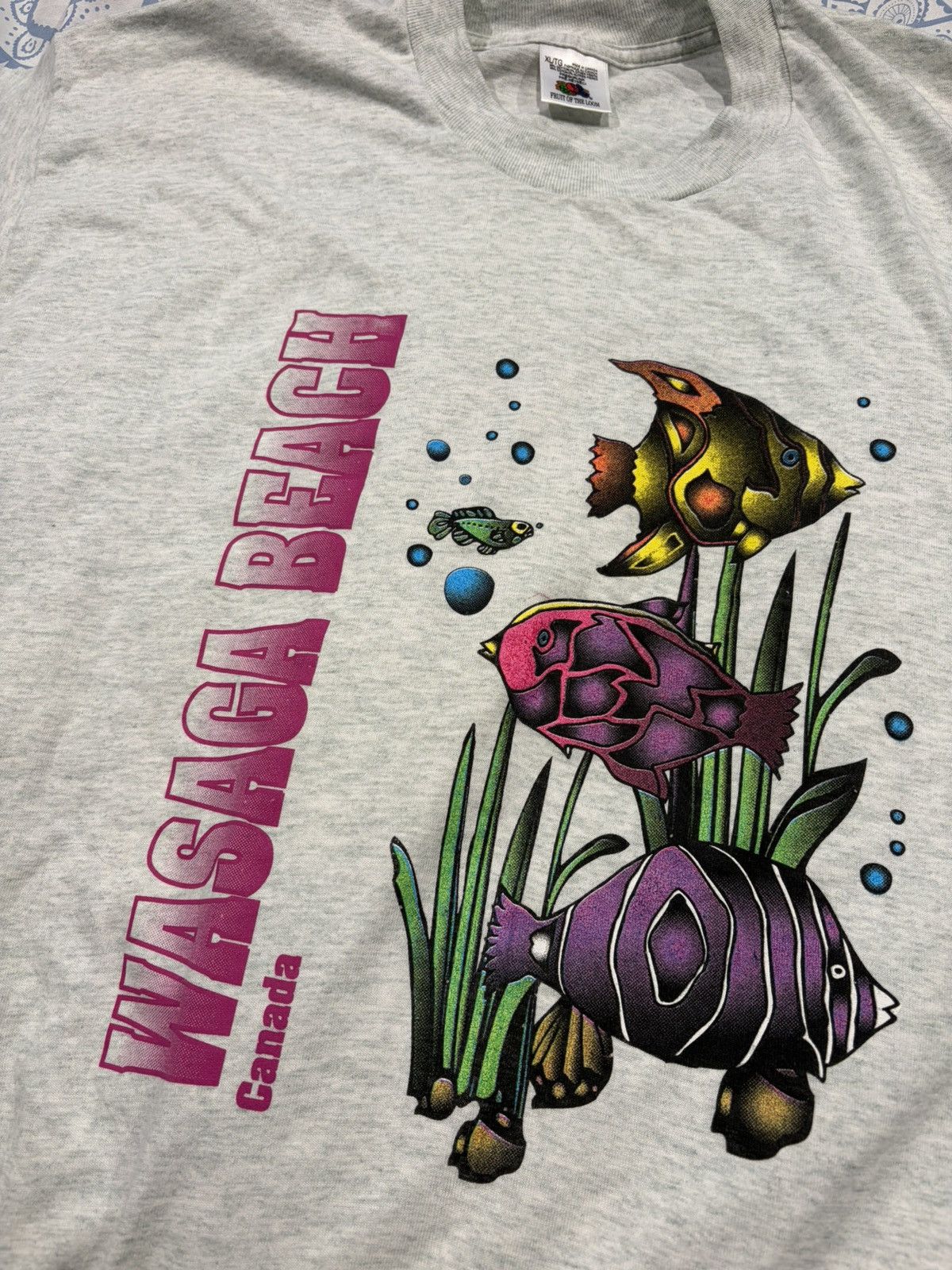 Vintage Vintage Fish Shirt XL Size US XL / EU 56 / 4 - 1 Thumbnail