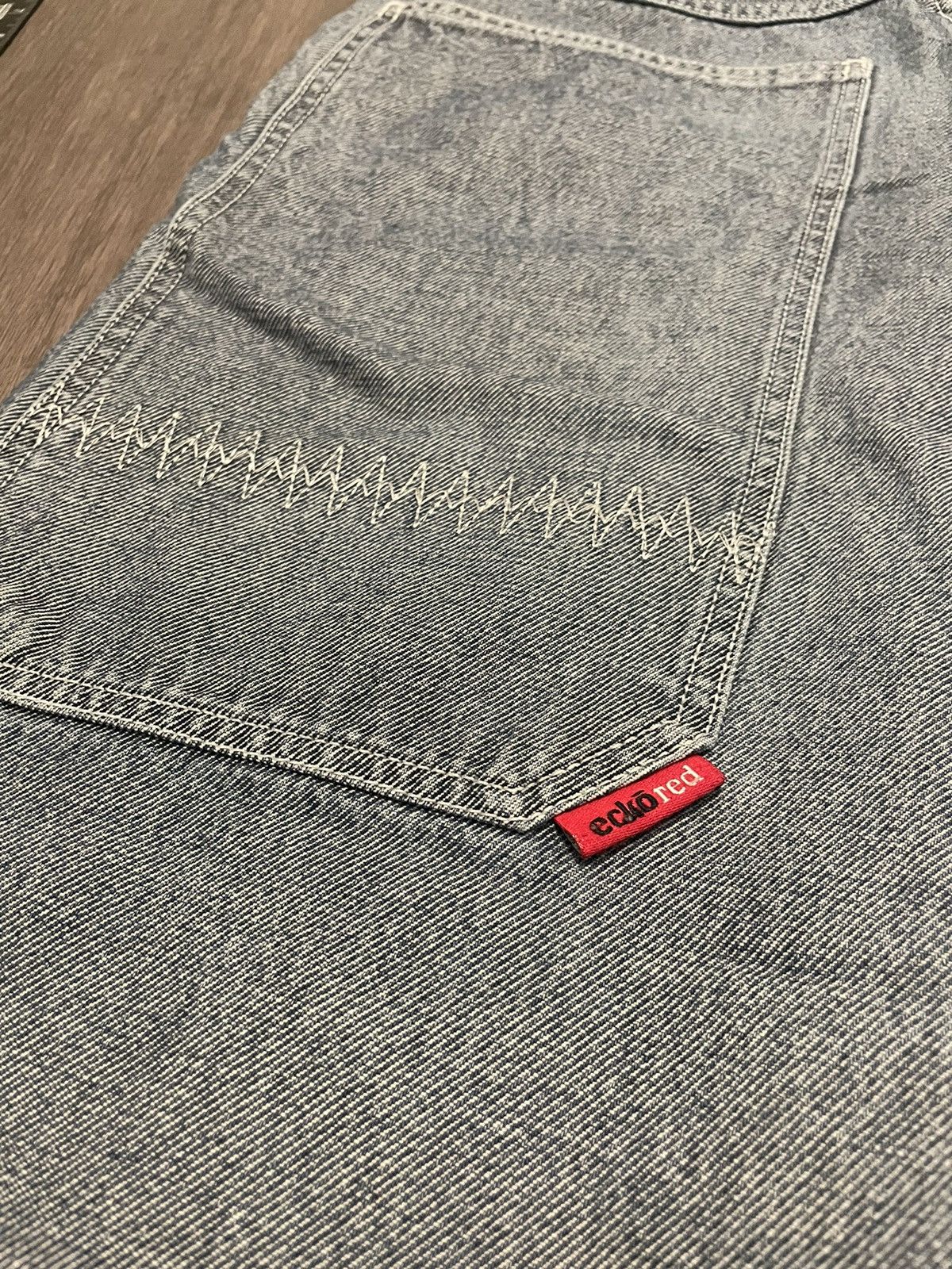 Ecko Unltd. × Vintage Ecko Red “Y2K Baggy” Denim Shorts (Sz. 32) Size US 32 / EU 48 - 3 Thumbnail