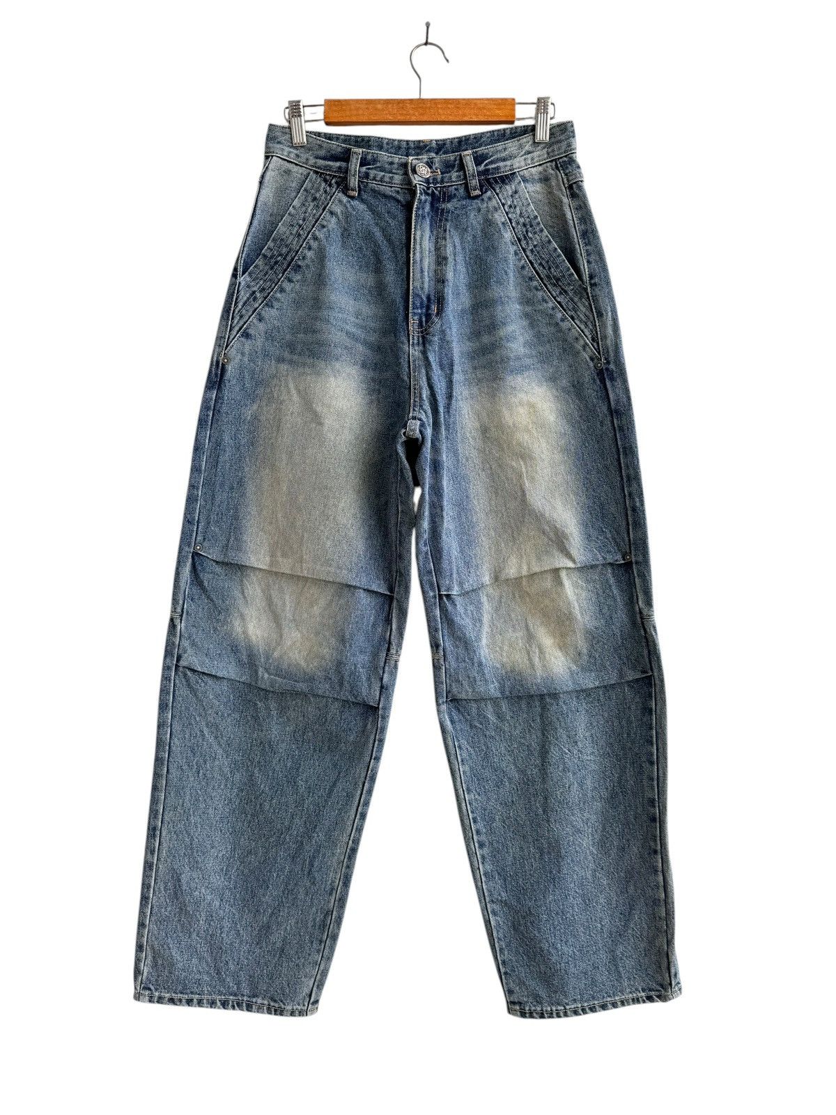 JNCO × Wu-Tang Clan Vintage DNSR Japanese Brand Hip Hop Baggy Jeans Size US 30 / EU 46 - 2 Thumbnail