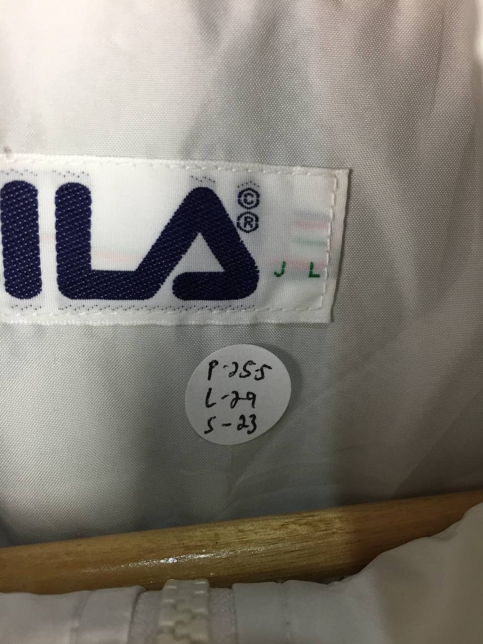 Fila Vtg FILA Biella Italia Side Tape Windbreaker Jacket Size US L / EU 52-54 / 3 - 16 Thumbnail