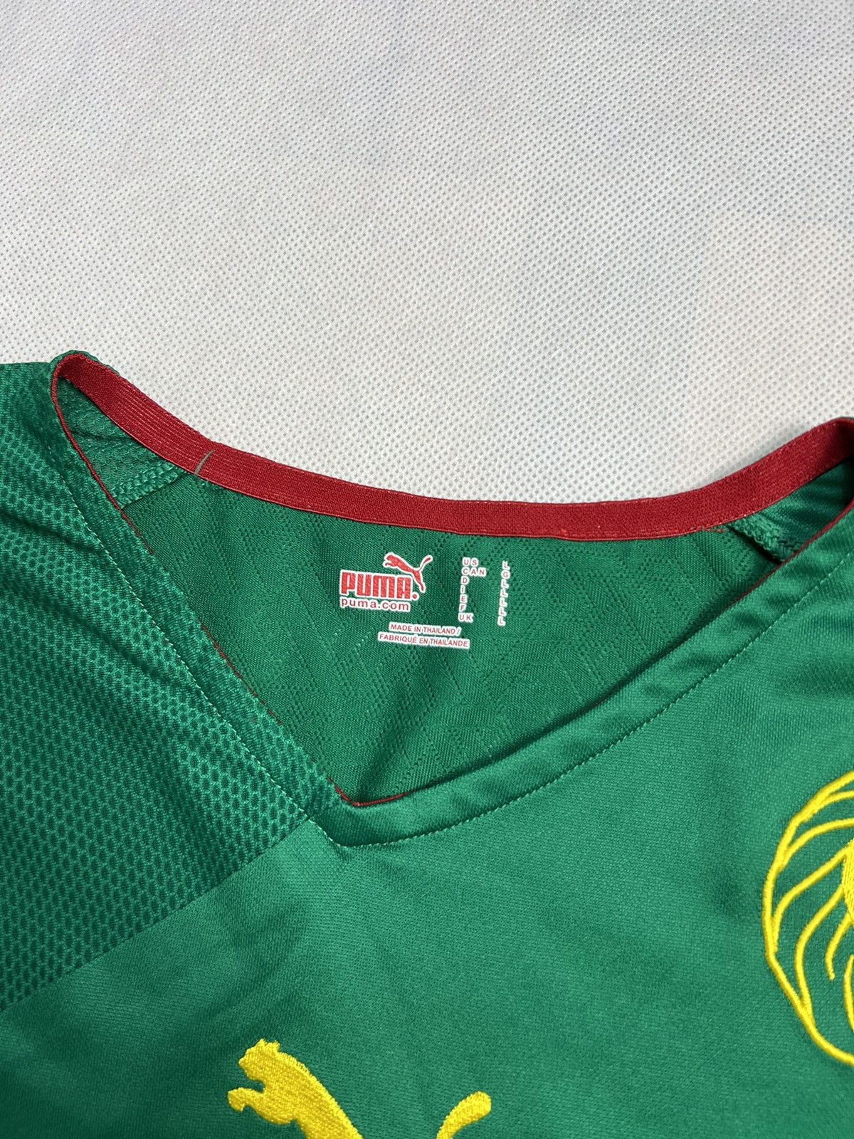 Puma Puma Cameroon 2010 Soccer Jersey Size US L / EU 52-54 / 3 - 3 Thumbnail
