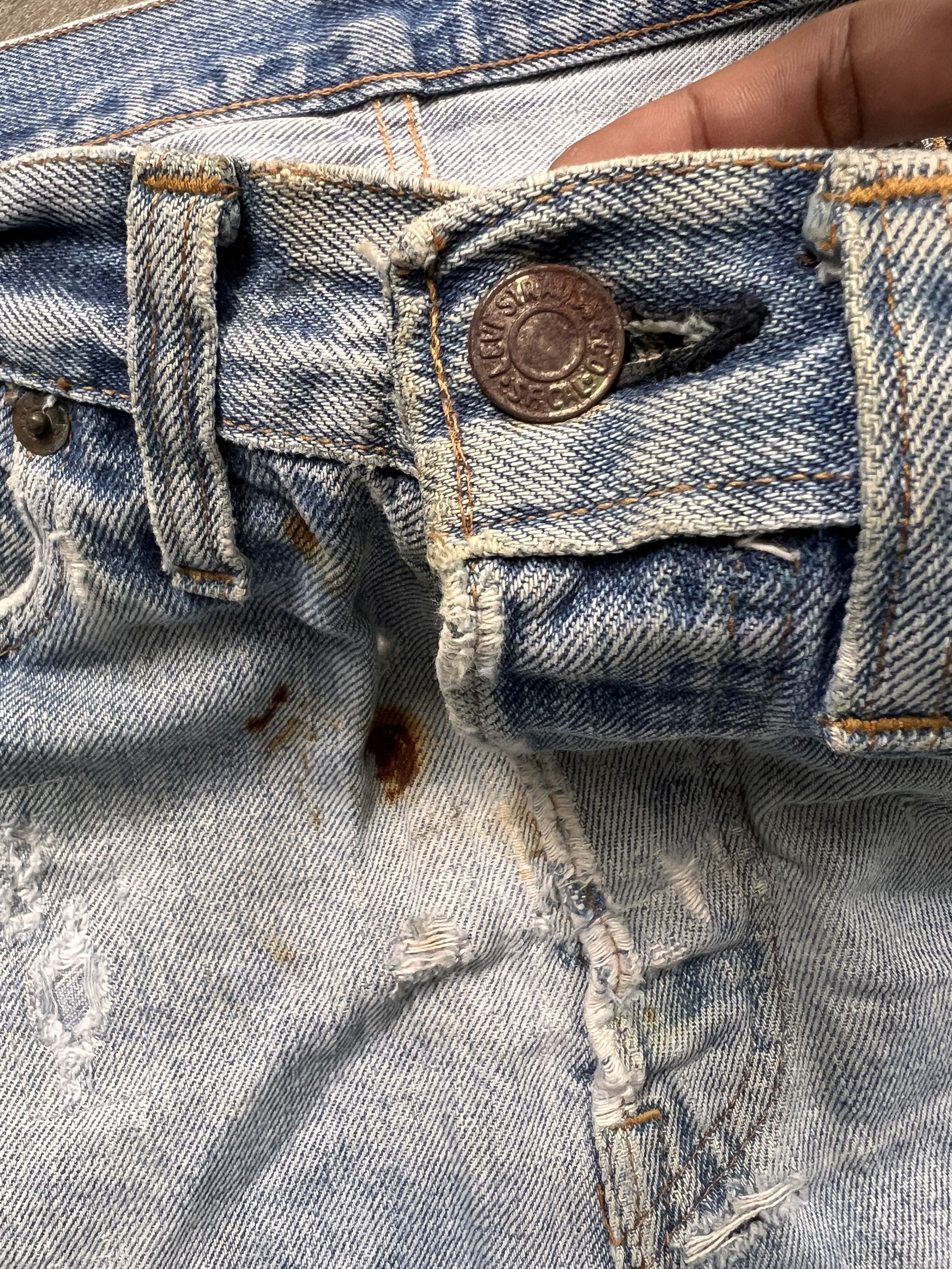 Levi's Best offer button 6 Levi’s 501 selvedge reworks Size 30" / US 8 / IT 44 - 2 Thumbnail