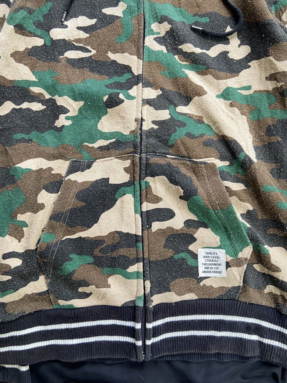 Japanese Brand BROWNY ARMY STYLE ZIP HOODIE Size US M / EU 48-50 / 2 - 6 Thumbnail