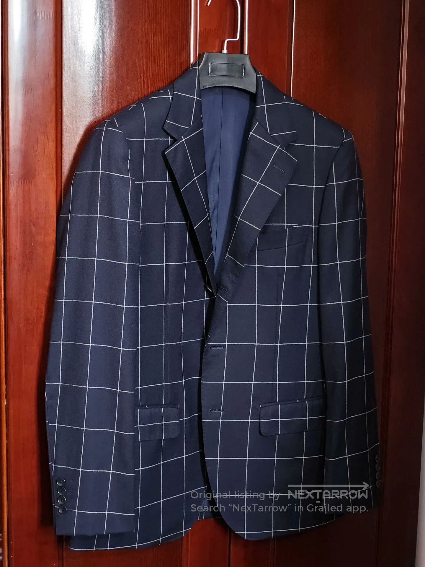 Edifice Japan Japanese Wool Blend Suit Jacket. Size US M / EU 48-50 / 2 - 1 Thumbnail