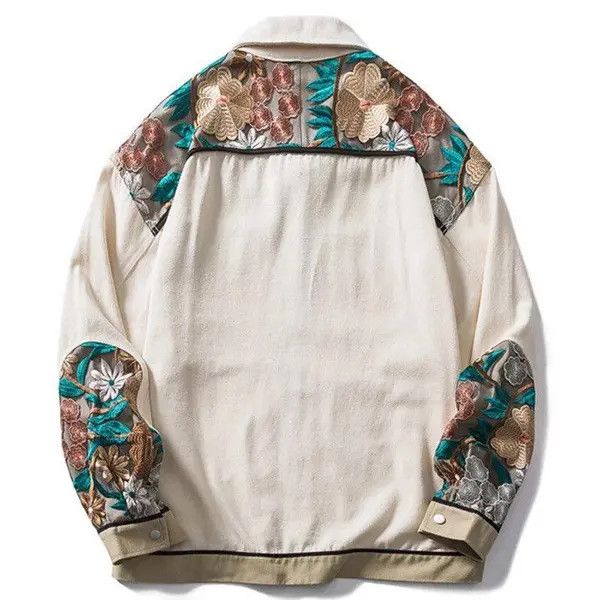 Other Miyuki x Koike Embroidery Patchwork Varsity Jacket Size US XL / EU 56 / 4 - 2 Thumbnail