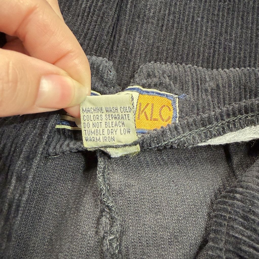 Vintage VTG 70s 80s SMALL MEDIUM Corduroy High Rise Tapered Wide Leg Size 32" / US 10 / IT 46 - 13 Thumbnail