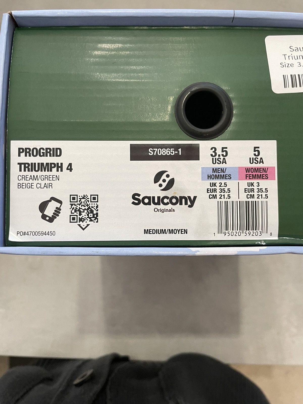 Saucony Saucony ProGrid Triumph 4 Minted NY Size US 5 / IT 35 - 7 Thumbnail