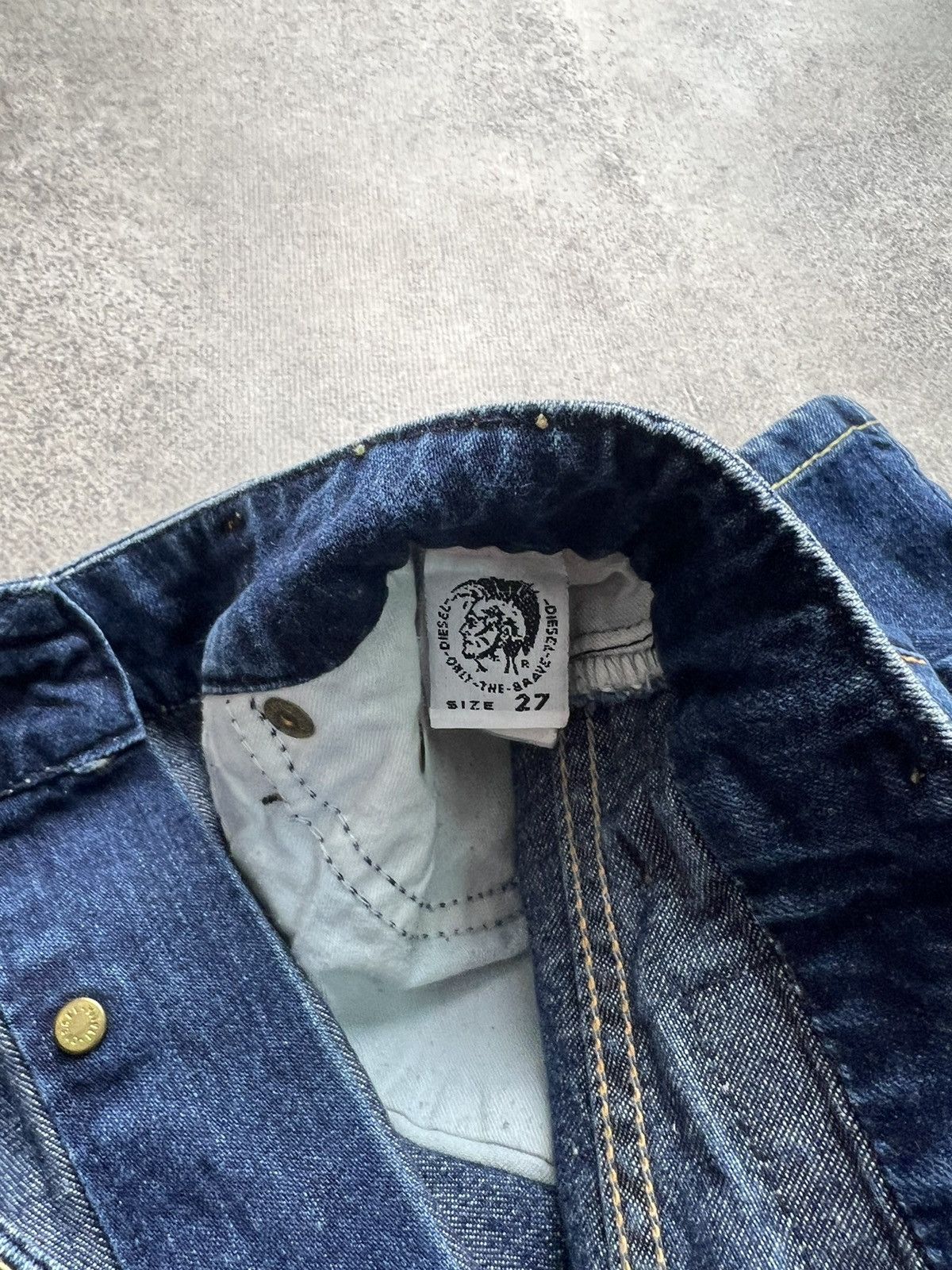 Diesel × Vintage Diesel vintage denim mini skirt Size 27" / US 4 / IT 40 - 3 Thumbnail