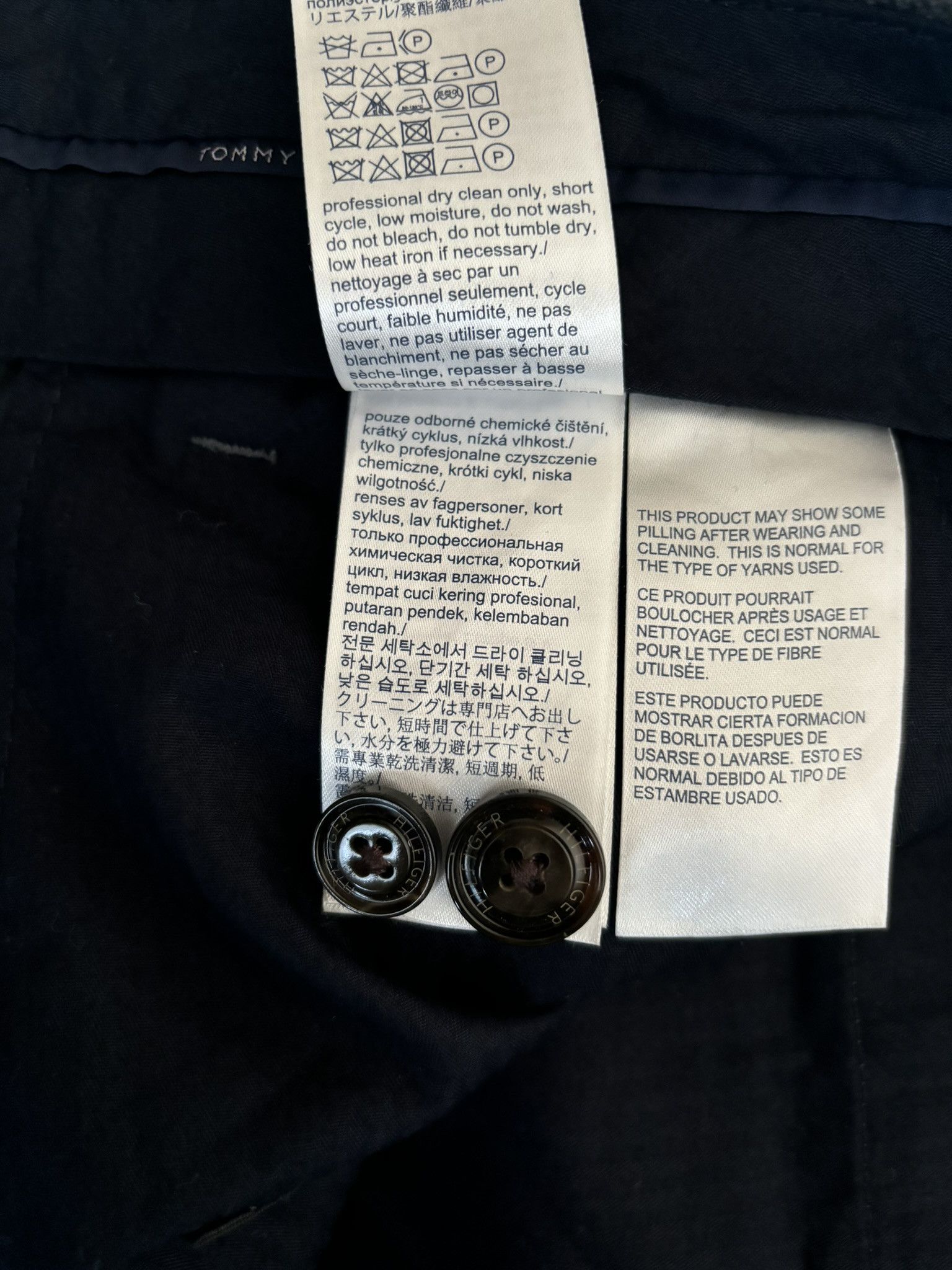 Tommy Hilfiger Tommy Hilfiger Formal Trousers size. 36-34 Size 36R - 13 Thumbnail