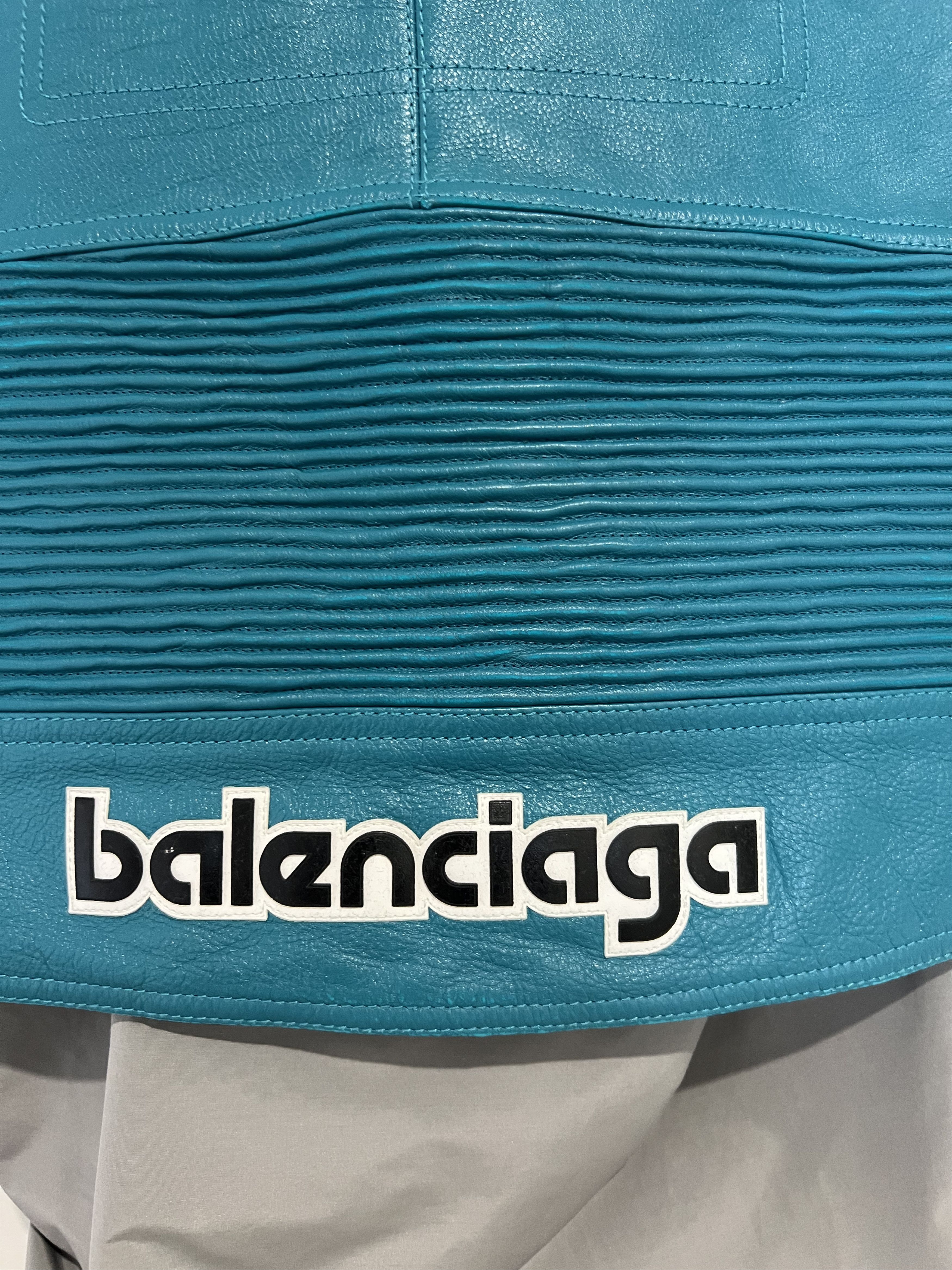 Balenciaga Balenciaga FW17 Runway Leather Detail Shirt Size US M / EU 48-50 / 2 - 2 Thumbnail
