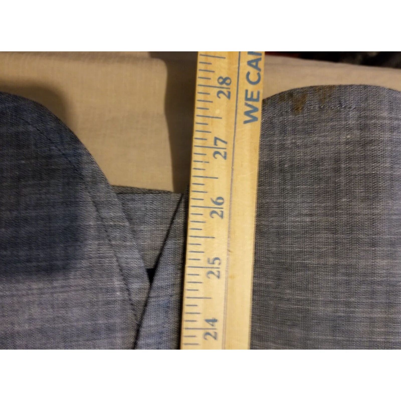 Talbots Womens Talbots Jacket 6P Petite Gray Gray Cotton Blazer Jacket Blazer Womens 6P Petite Talbots Gray Cotton Blazer Size M / US 6-8 / IT 42-44 - 5 Thumbnail
