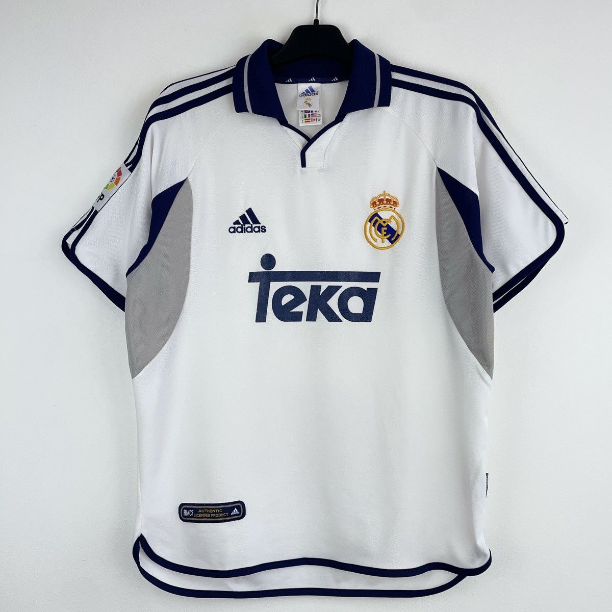 Adidas Vintage Real Madrid Home Jersey Shirt Rare 2000/2001 size S Size US S / EU 44-46 / 1 - 1 Thumbnail
