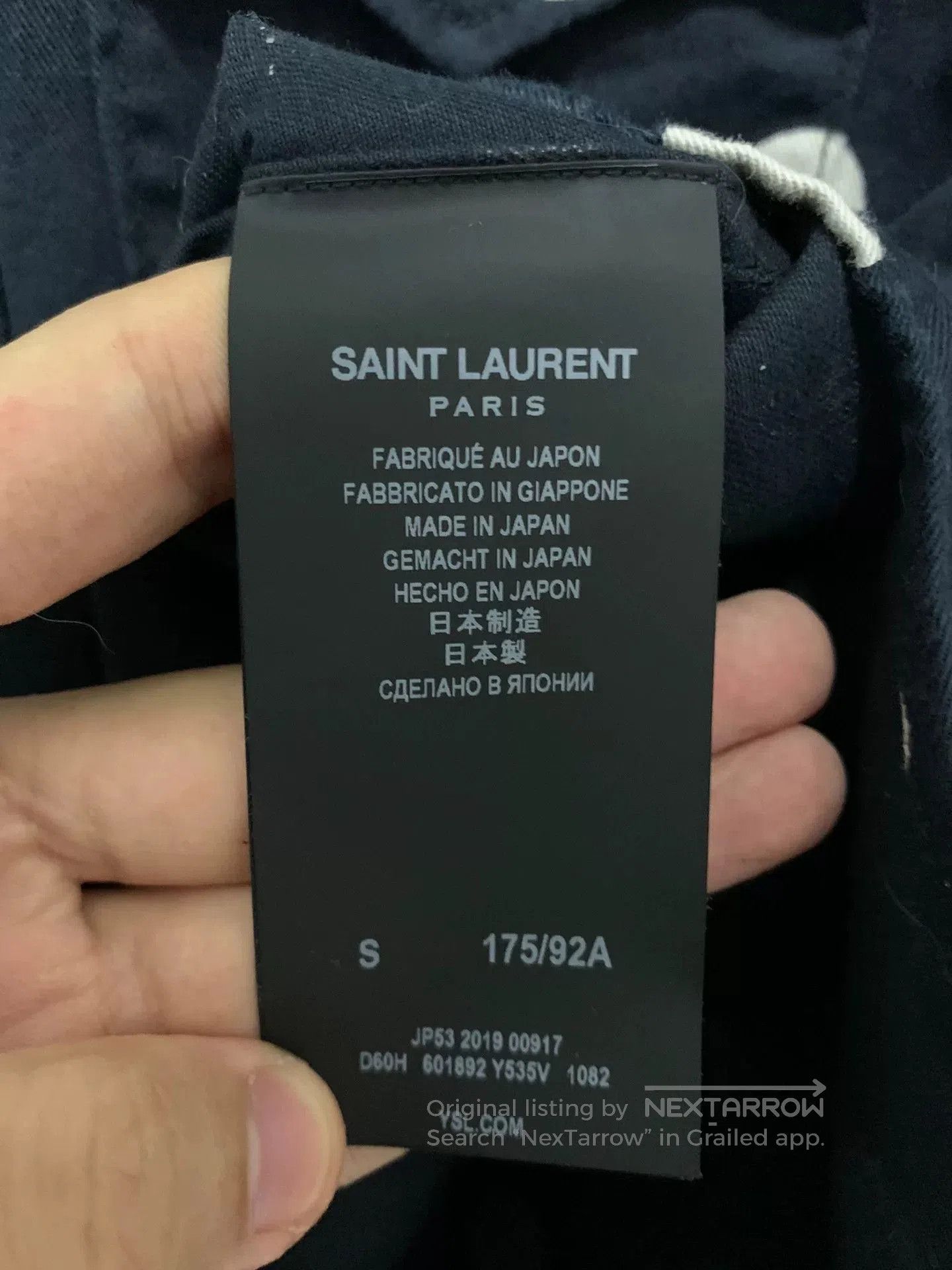 Saint Laurent Paris Saint Laurent Black and White Polka Dot Shirt. Size S / US 4 / IT 40 - 4 Thumbnail