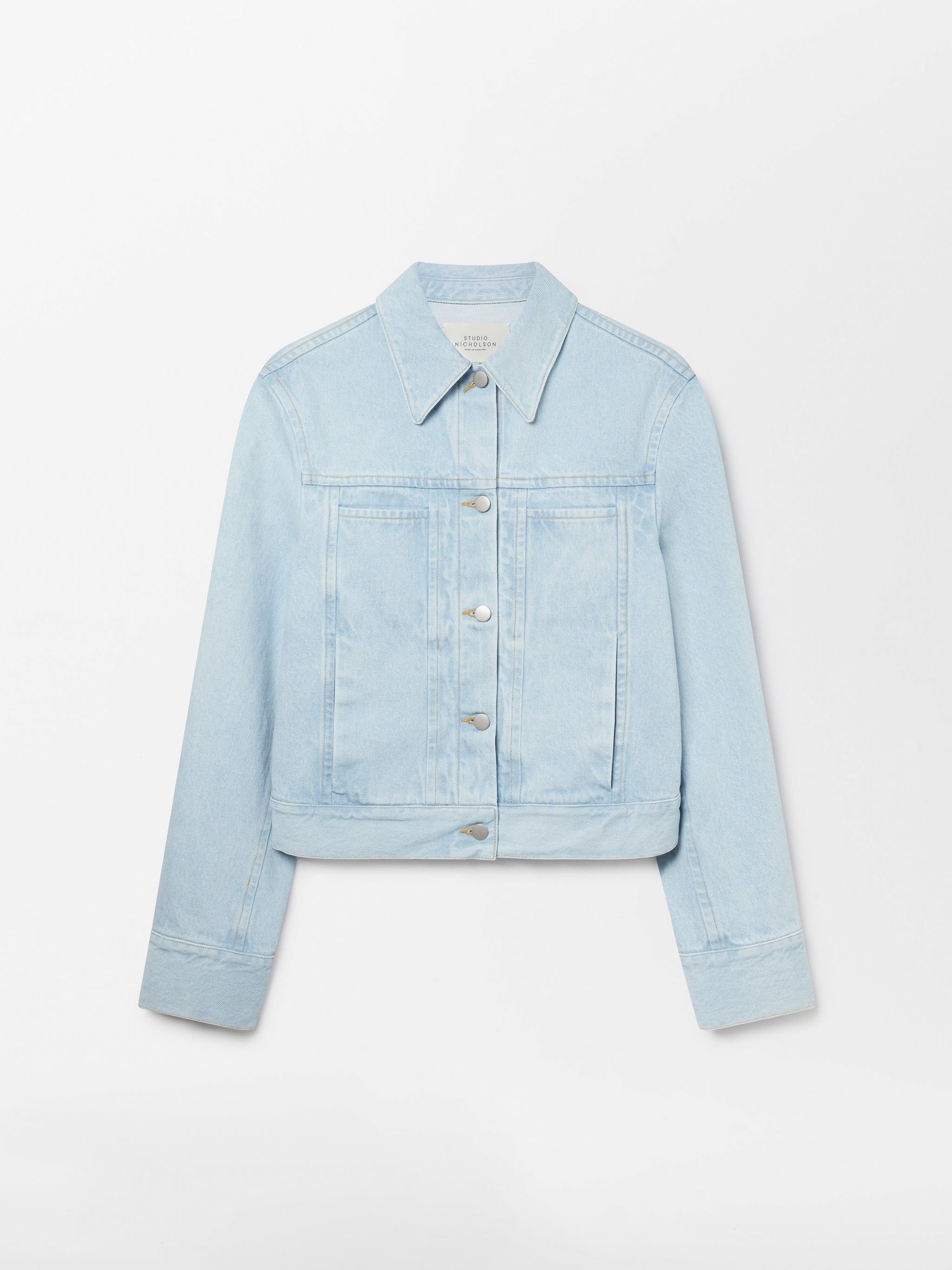 Studio Nicholson o1mle0525 Tahoe Denim Jacket in Blue Size S / US 4 / IT 40 - 1 Thumbnail