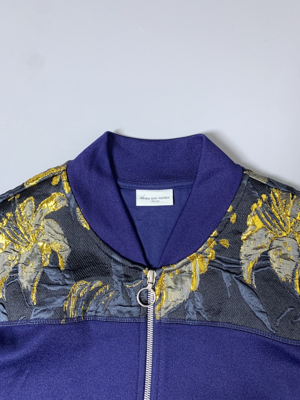 Dries Van Noten Dries Van Noten Floral Print — Bomber Jacket Size US S / EU 44-46 / 1 - 4 Thumbnail