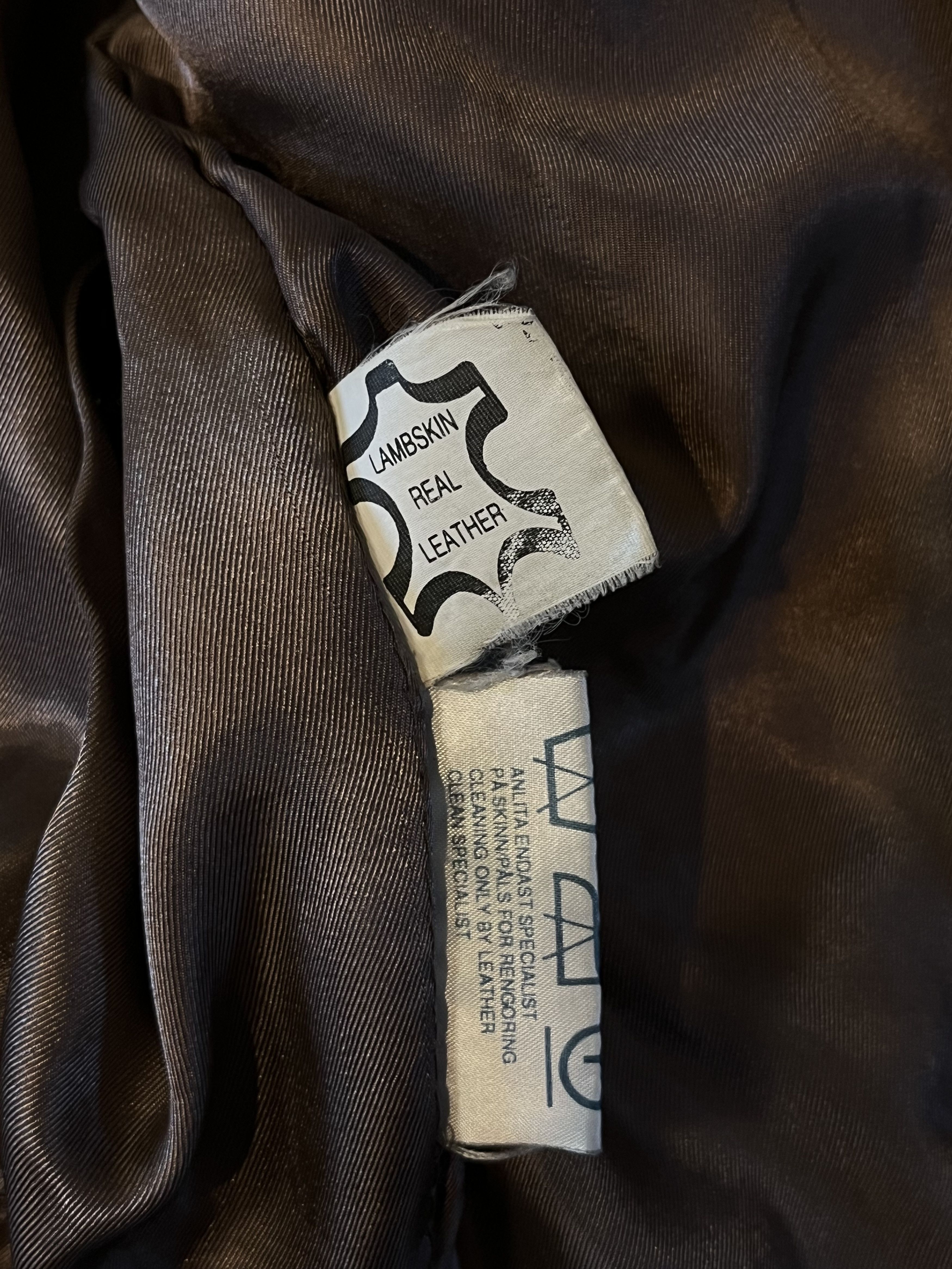 Japanese Brand × Vintage Vintage 80s/90s Leather Jacket Size US L / EU 52-54 / 3 - 13 Thumbnail