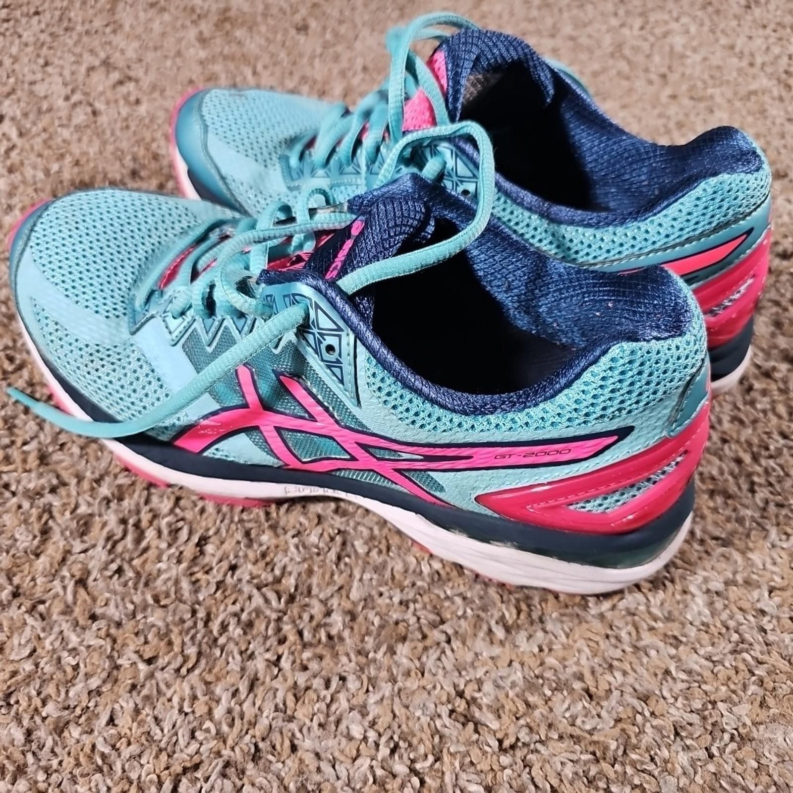 Asics Asics GT-2000 Running Shoes Women 9 Mesh Stability Gel T656N Size US 9 / IT 39 - 4 Thumbnail