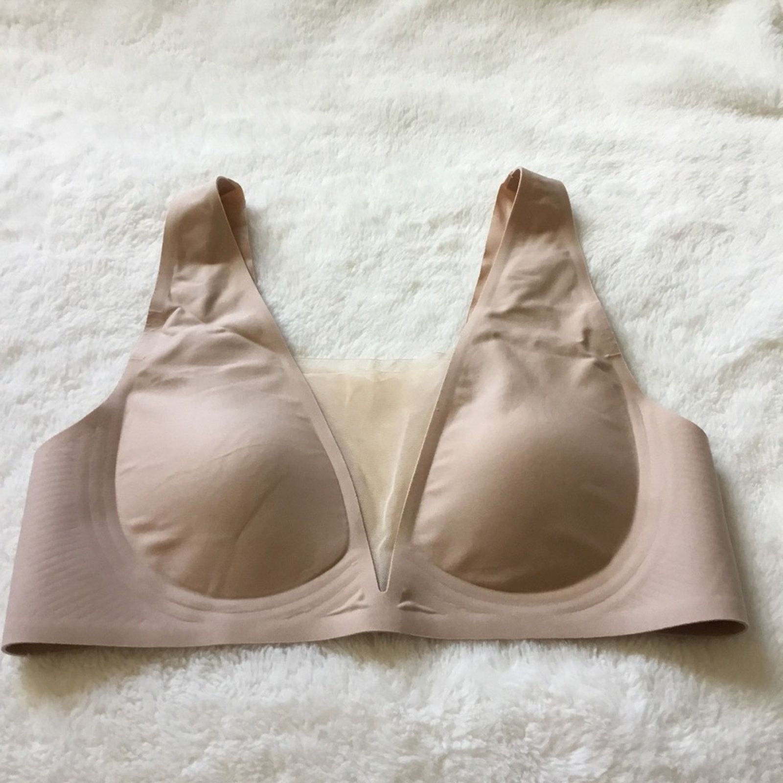 Other Seamless Beige Bra Size ONE SIZE - 1 Thumbnail