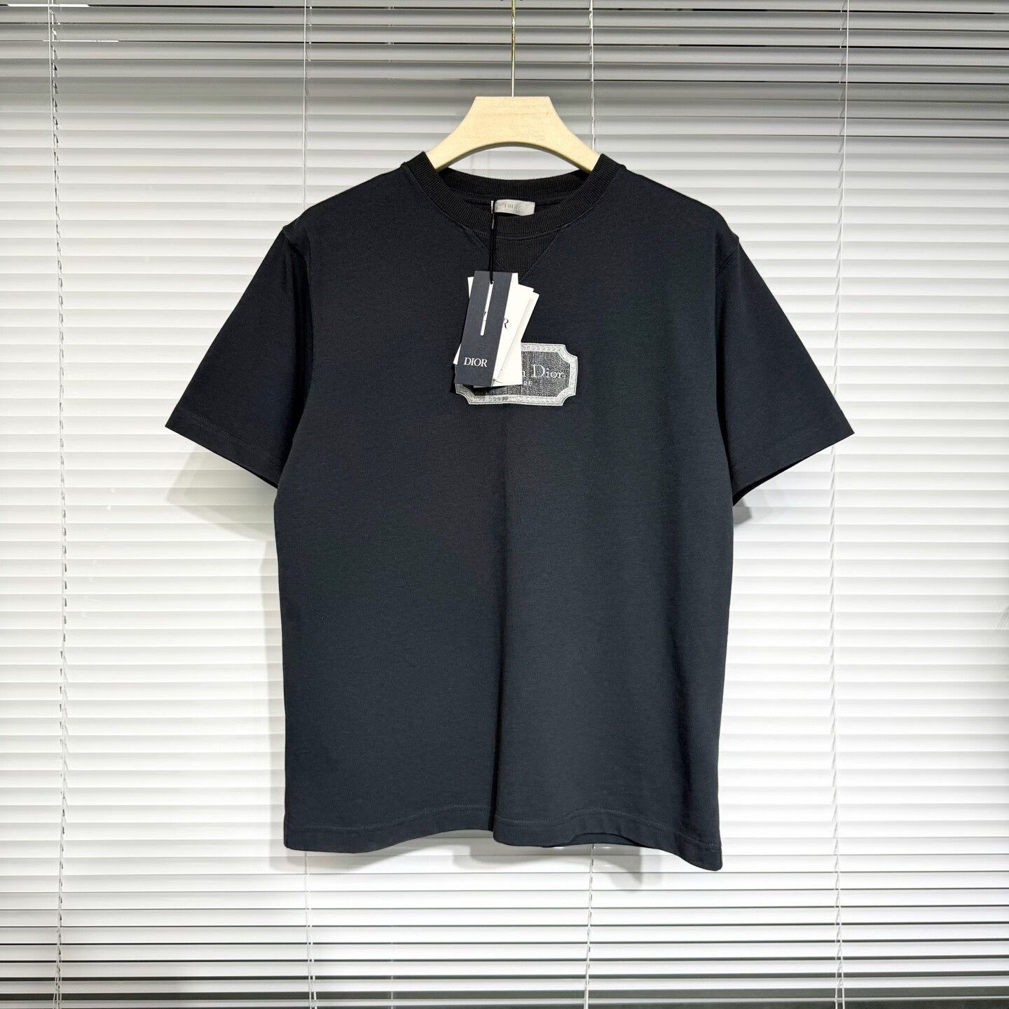 Dior Dior Short-Sleeve Logo Embroidered T-Shirt Size US XS / EU 42 / 0 - 1 Thumbnail