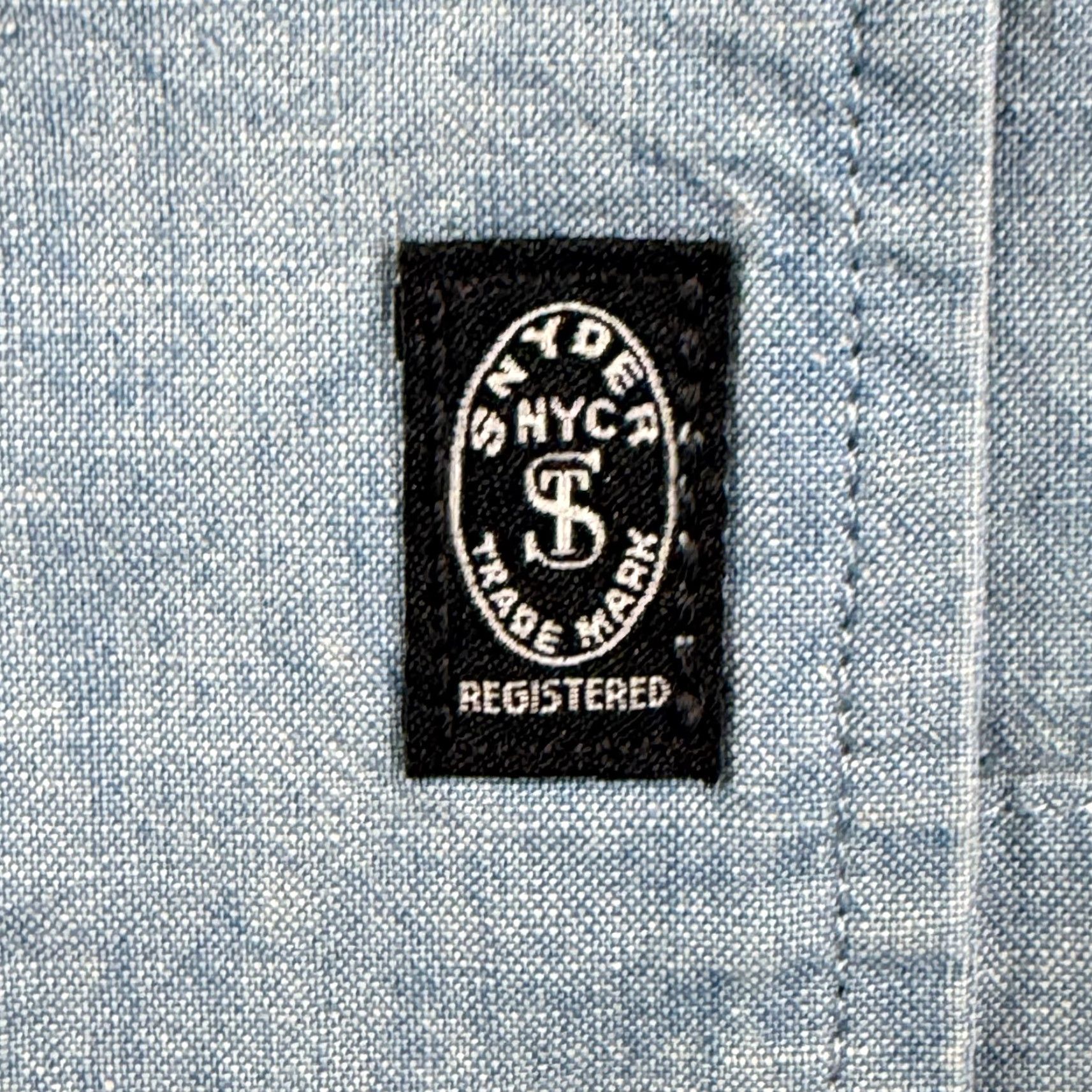 Todd Snyder Todd Snyder Relaxed Chambray CPO Overshirt Men XL NWT Bleached Indigo Button-Up Shirt Denim Blue Size US XL / EU 56 / 4 - 4 Thumbnail
