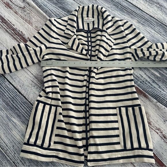 Vineyard Vines Vineyard Vines Striped Women's Blazer- Navy and White Size S / US 4 / IT 40 - 7 Thumbnail