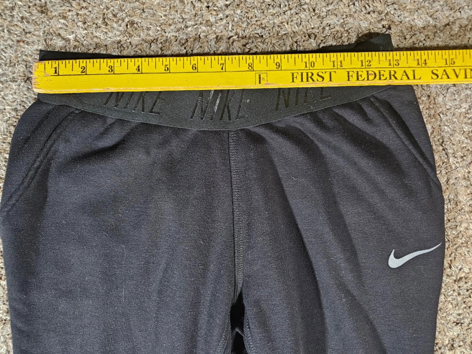 Nike Nike Dri-fit Small Black Compression Pants Size US 30 / EU 46 - 4 Thumbnail