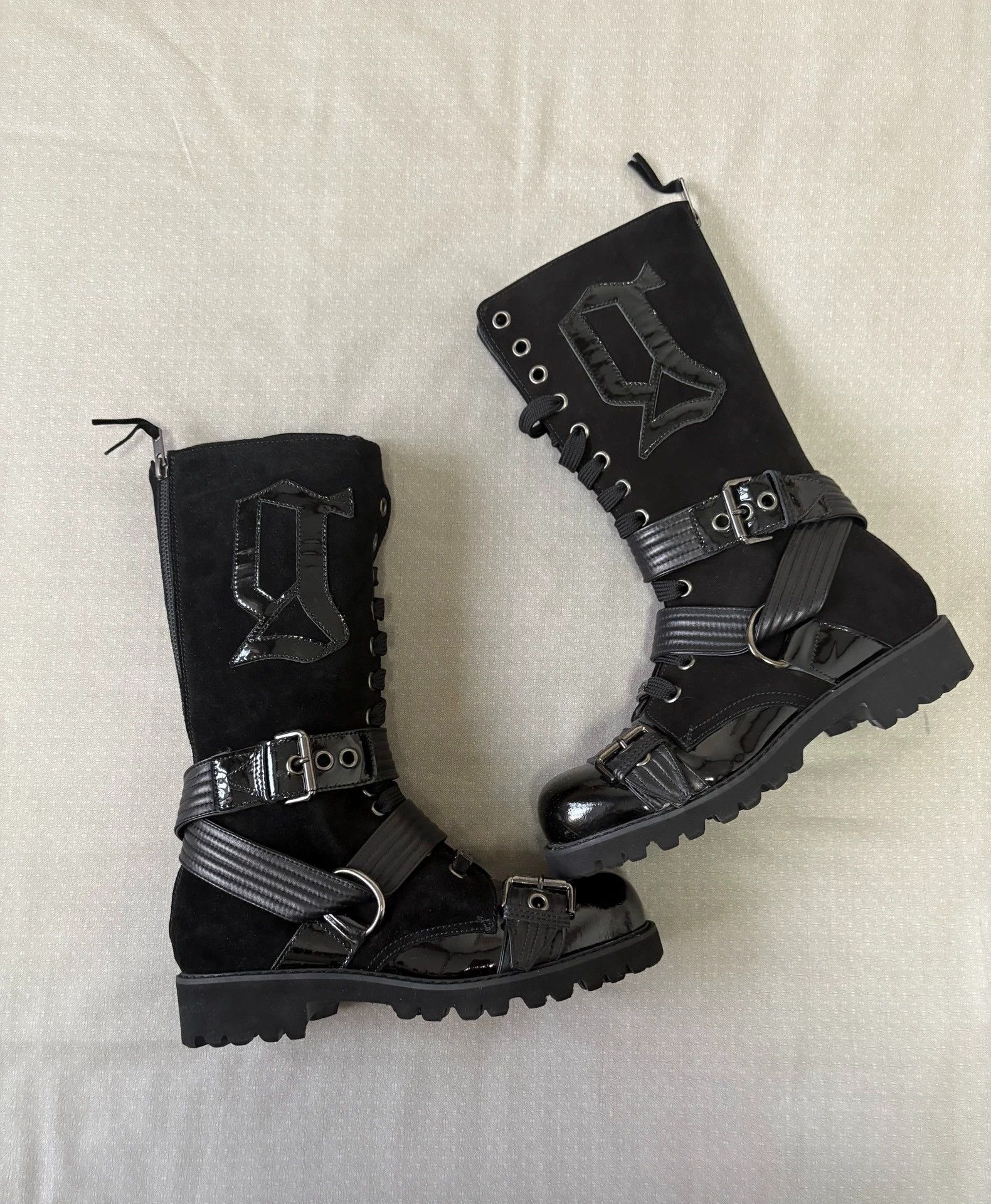 John Galliano John Galliano Vtg Deconstructed Multi-Strap Boot 38/39 Size US 7.5 / IT 37.5 - 3 Thumbnail