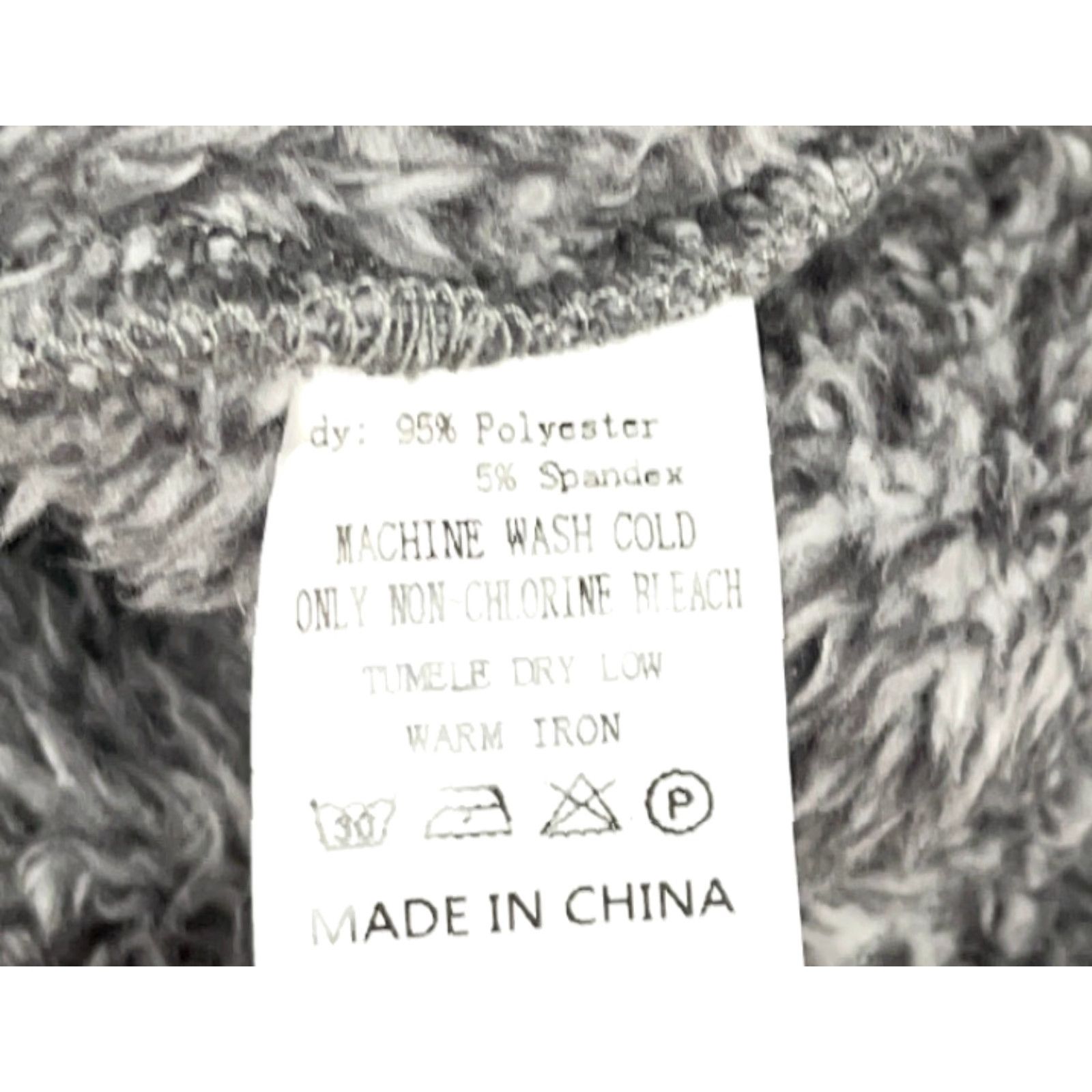 Vintage Rodeo & Sunshine Gray Fleece Jacket Sweater Pullover 1/4 Zip Tribal Print Women's M Size M / US 6-8 / IT 42-44 - 5 Thumbnail
