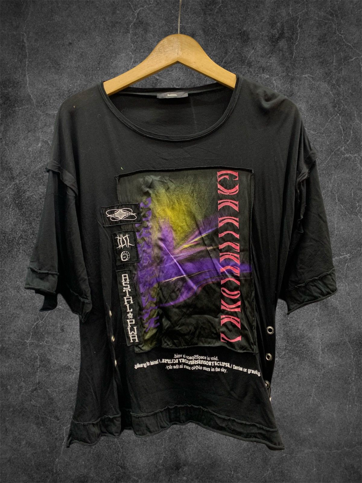 Diesel trashed diesel tee Size US M / EU 48-50 / 2 - 1 Thumbnail