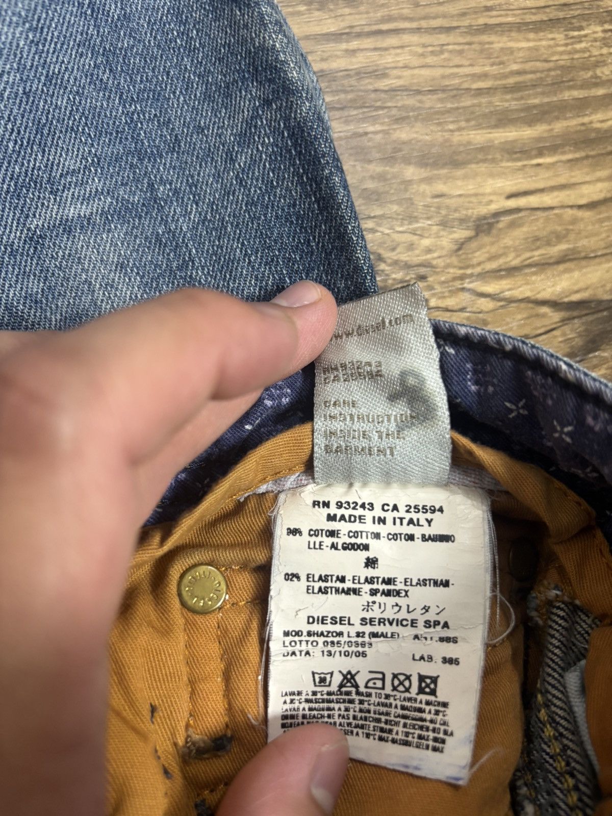 Diesel Vintage diesel distressed flare denim Size US 30 / EU 46 - 10 Thumbnail