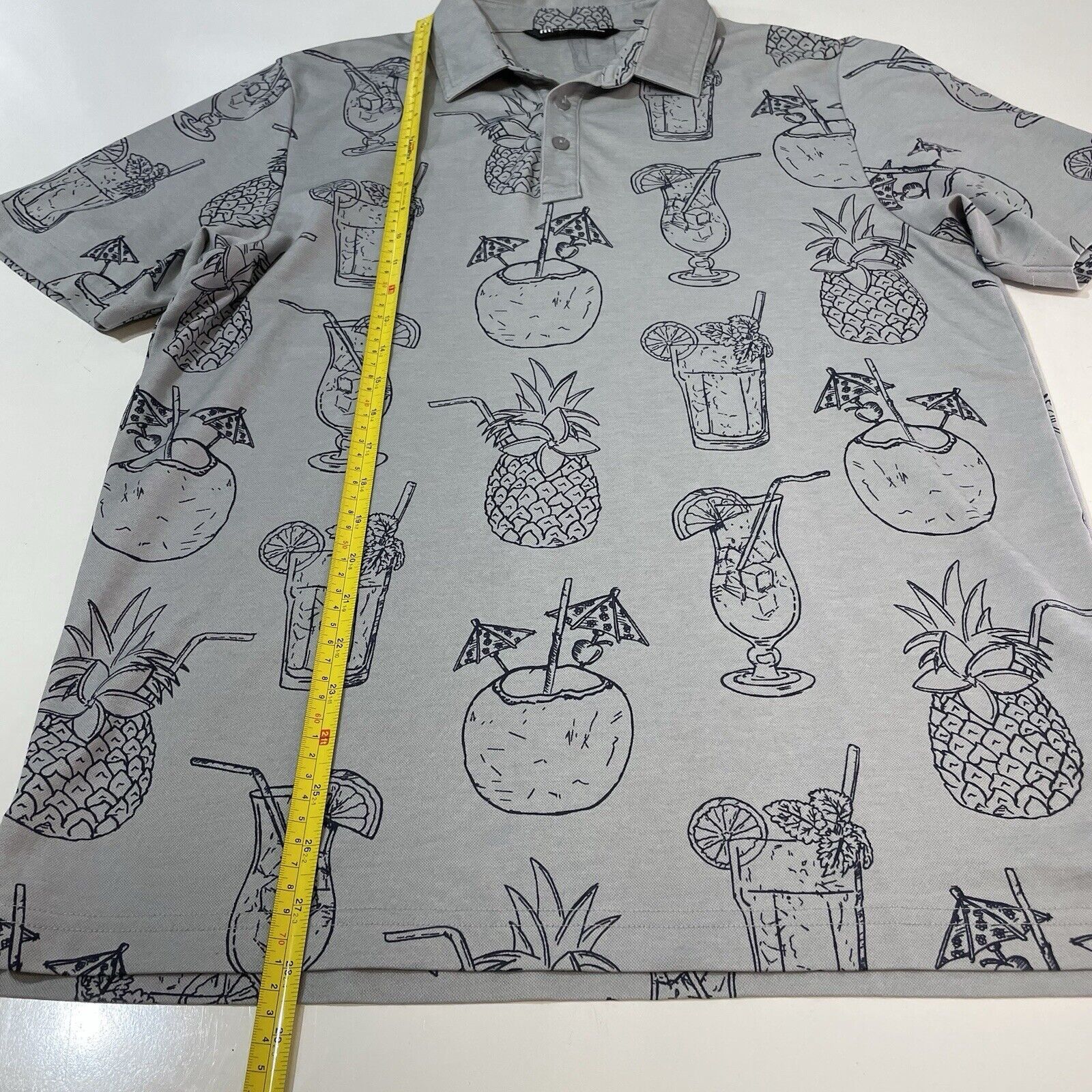 TravisMathew Travis Mathew Men’s Polo Shirt Cocktail Golf Pima Cotton M Size US M / EU 48-50 / 2 - 4 Thumbnail