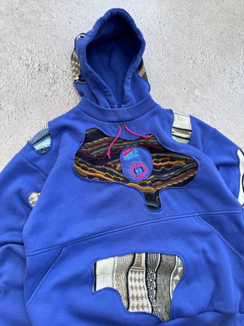 Coogi × Nike Y2K VINTAGE NIKE STREETWEAR REWORKED NIKE HOODIE 90S Size US M / EU 48-50 / 2 - 4 Thumbnail