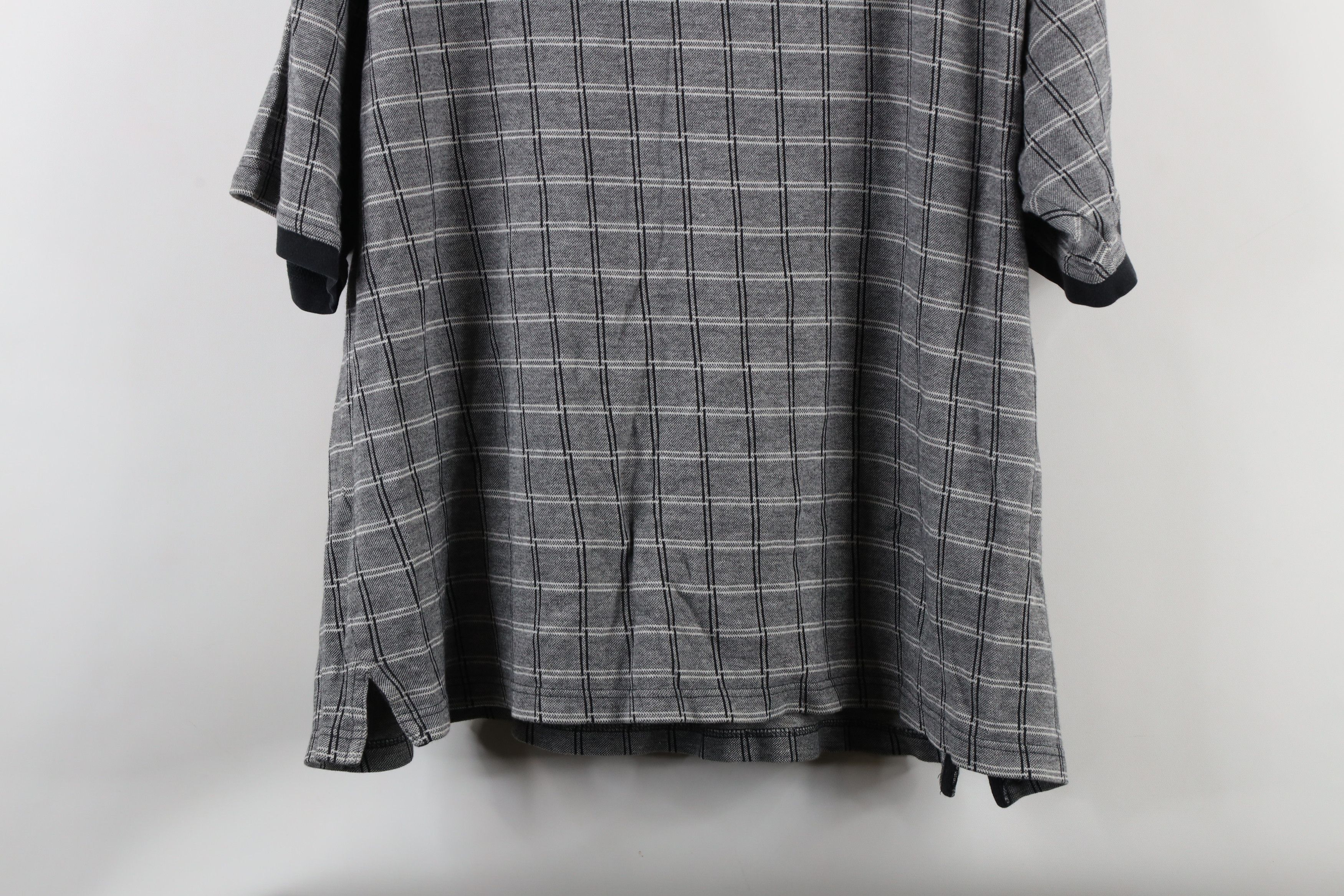 Vintage Vintage 90s Streetwear Checkered Collared Golf Polo Shirt Size US XL / EU 56 / 4 - 10 Thumbnail