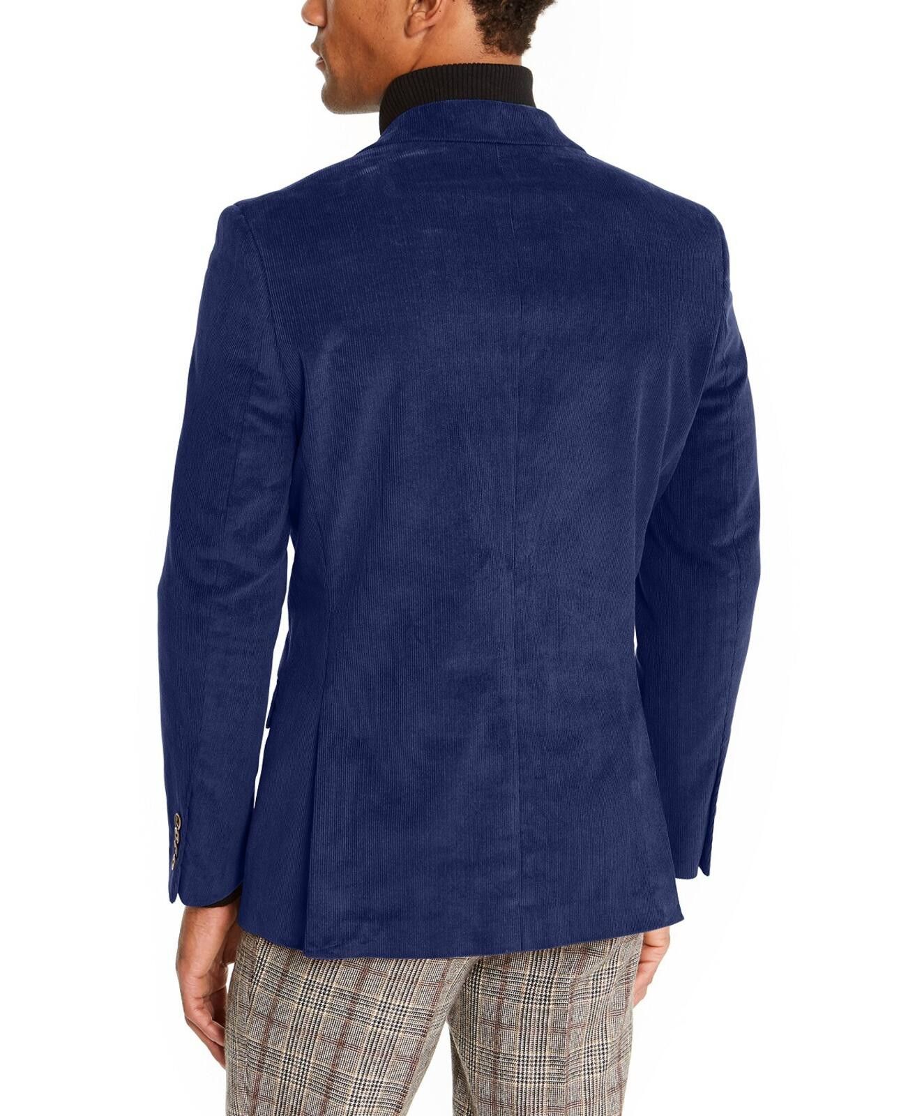 Nautica Nautica Modern Fit Corduroy Long Sport Coat Blazer 42 Size 42R - 2 Thumbnail