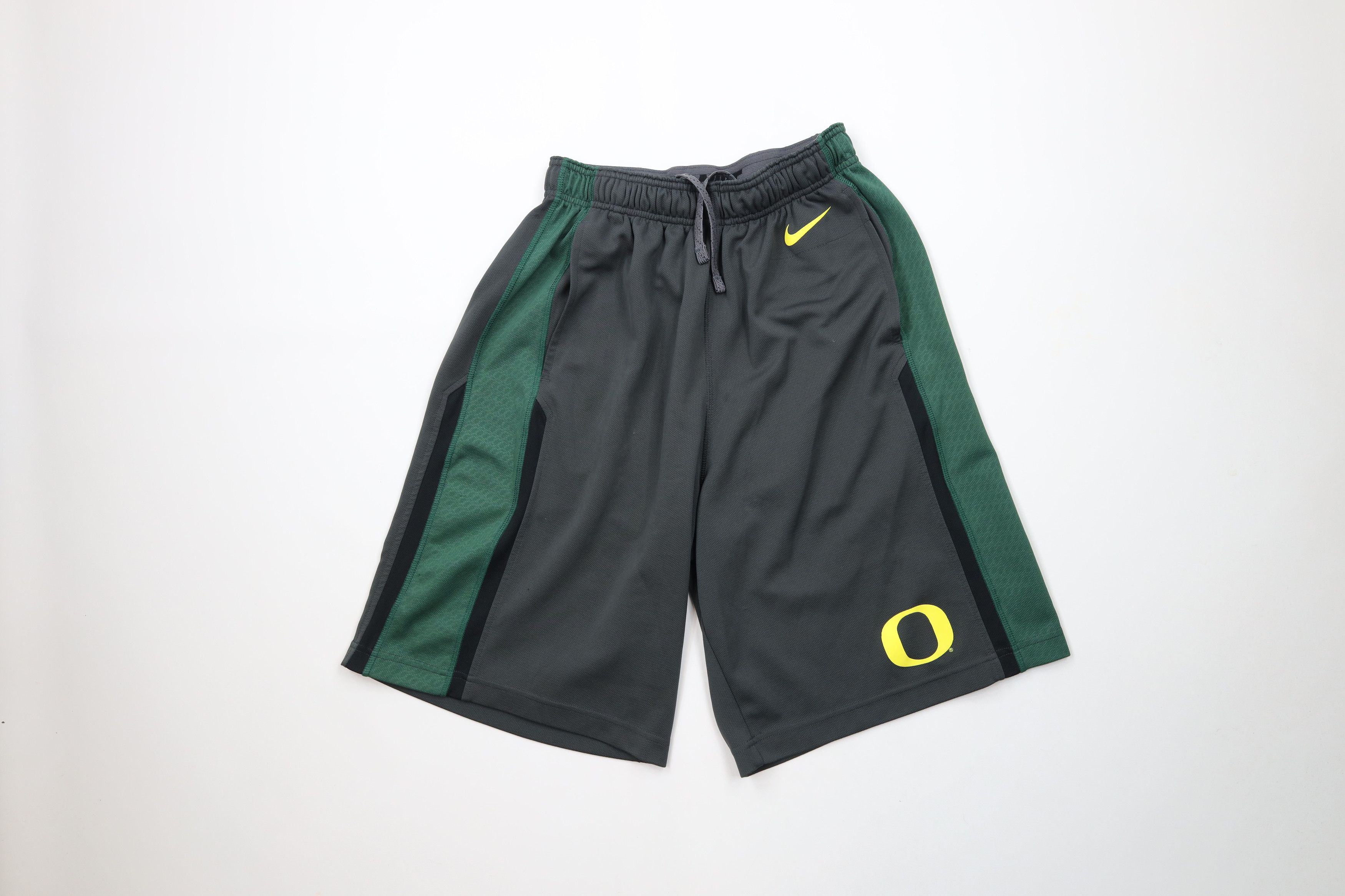 Vintage Nike University of Oregon Basketball Shorts Gray