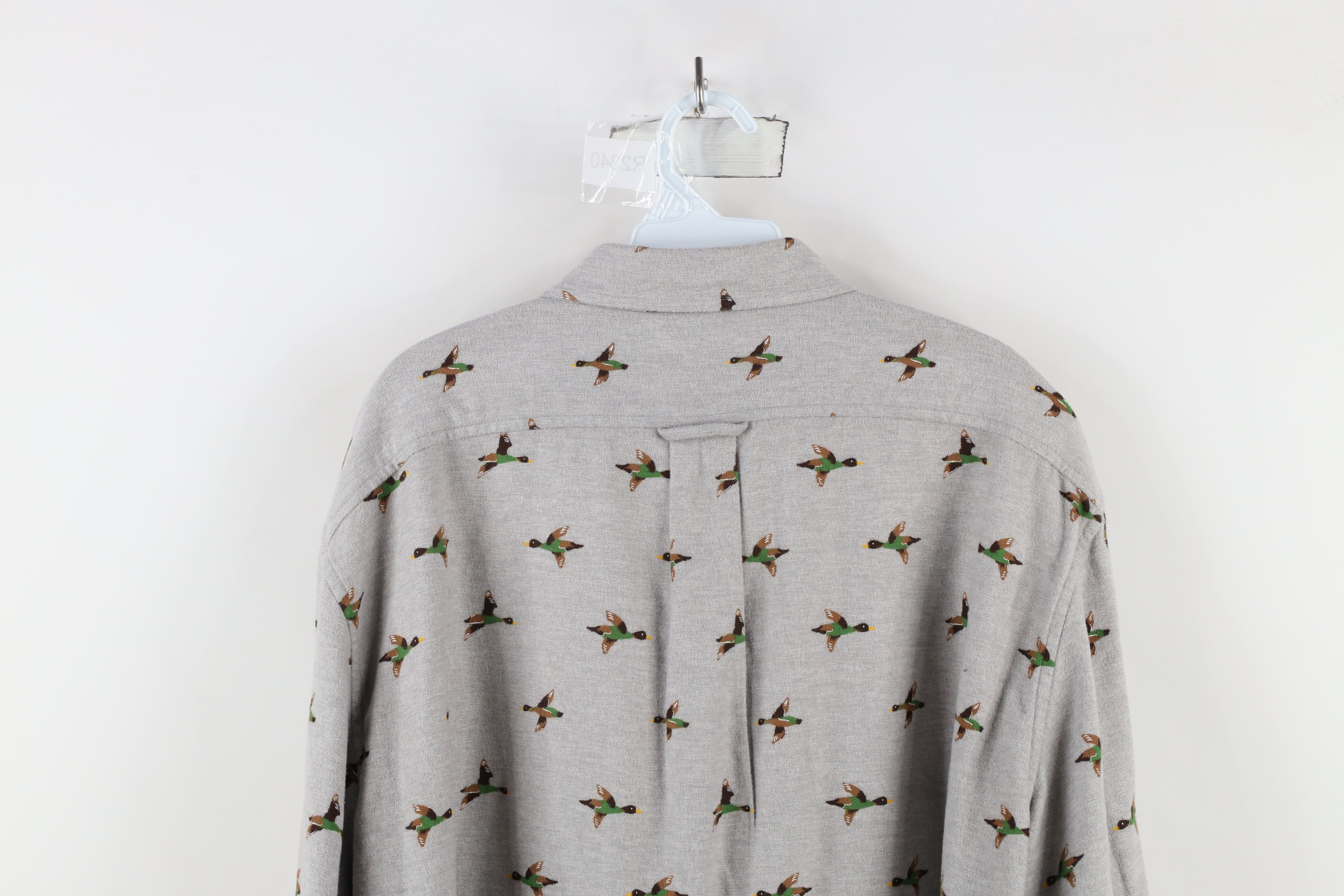 Lands' End × Vintage Vintage Lands End Over Print Chamois Cloth Button Down Shirt Size US XL / EU 56 / 4 - 12 Thumbnail