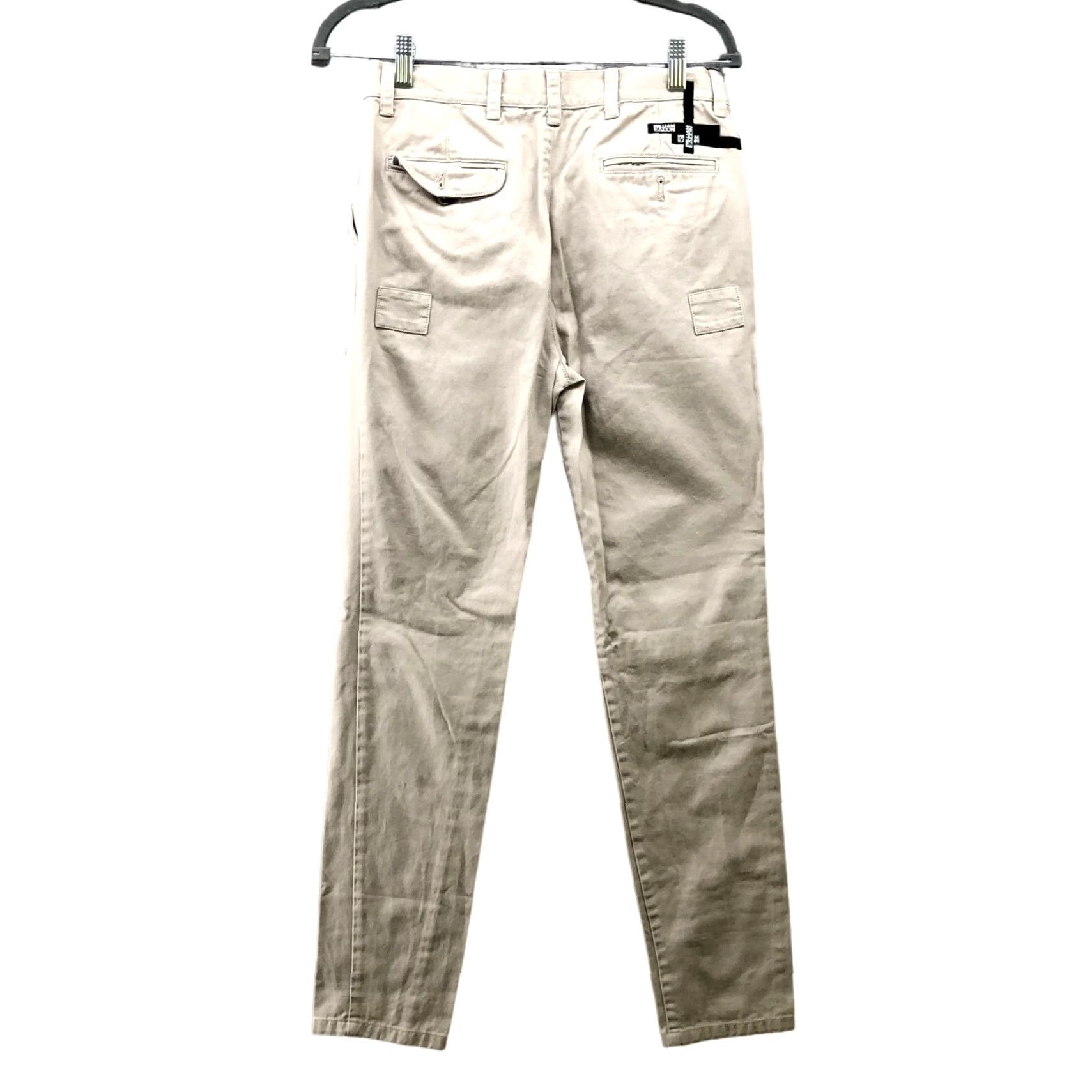 Vintage William Eadon Slim Fit Utility Pants Chinos Khaki Beige Womens 30x29 Pants Slim Be Size 30" / US 8 / IT 44 - 2 Thumbnail