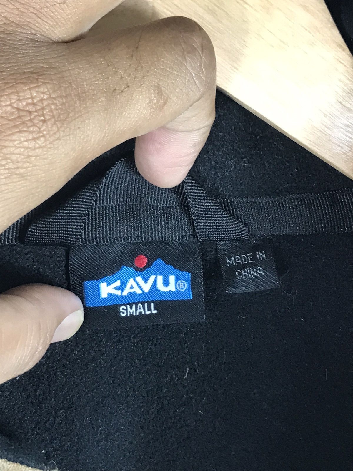 KAVU × Vintage ⚡️Vintage Kavu Hooded Zipper Fleece Vest Jacket Size US S / EU 44-46 / 1 - 8 Thumbnail
